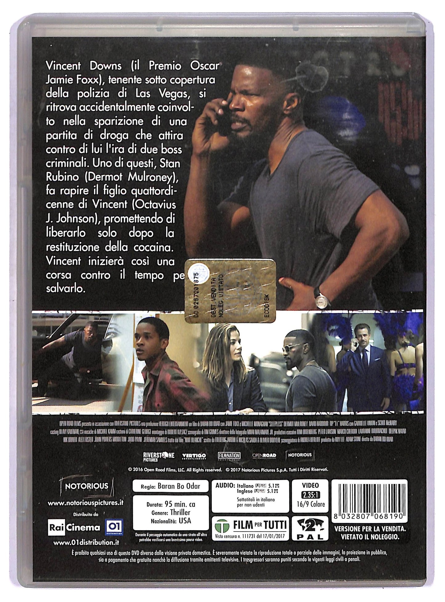 EBOND Sleepless - Il Giustiziere DVD D753436