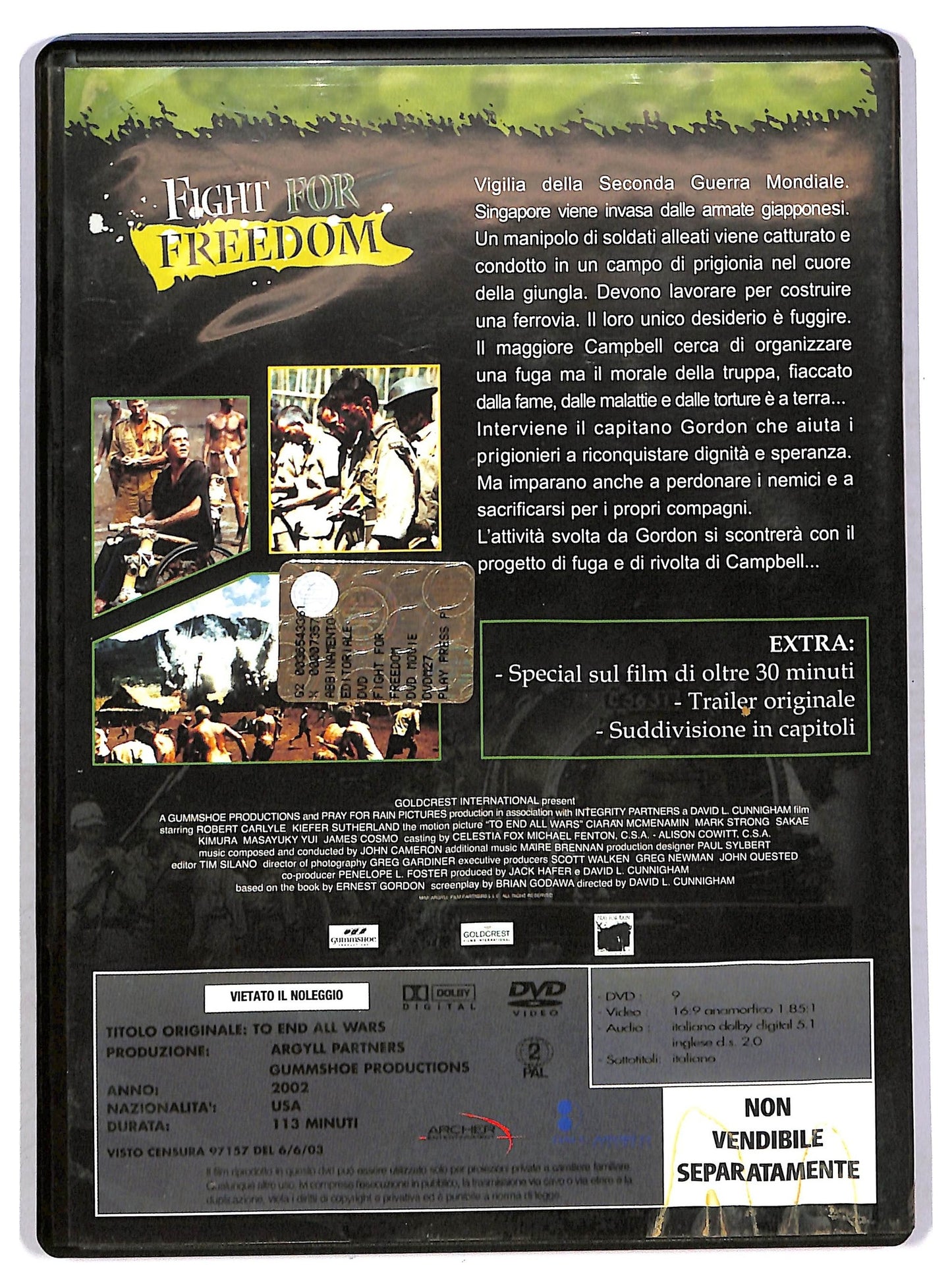 EBOND Fight For Freedom DVD D753501