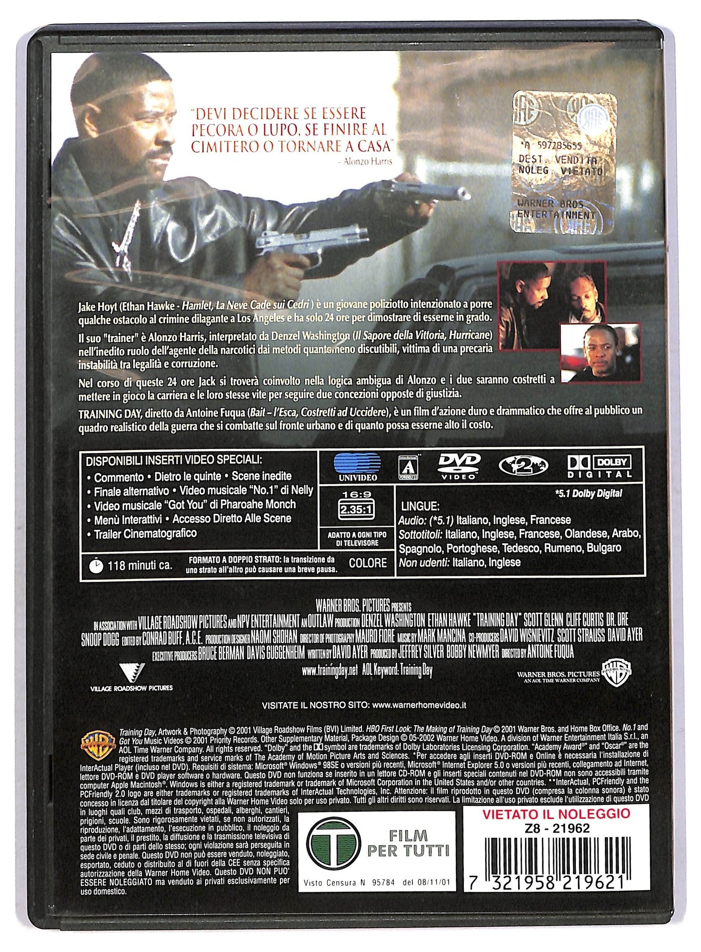 EBOND Training Day DVD D753542