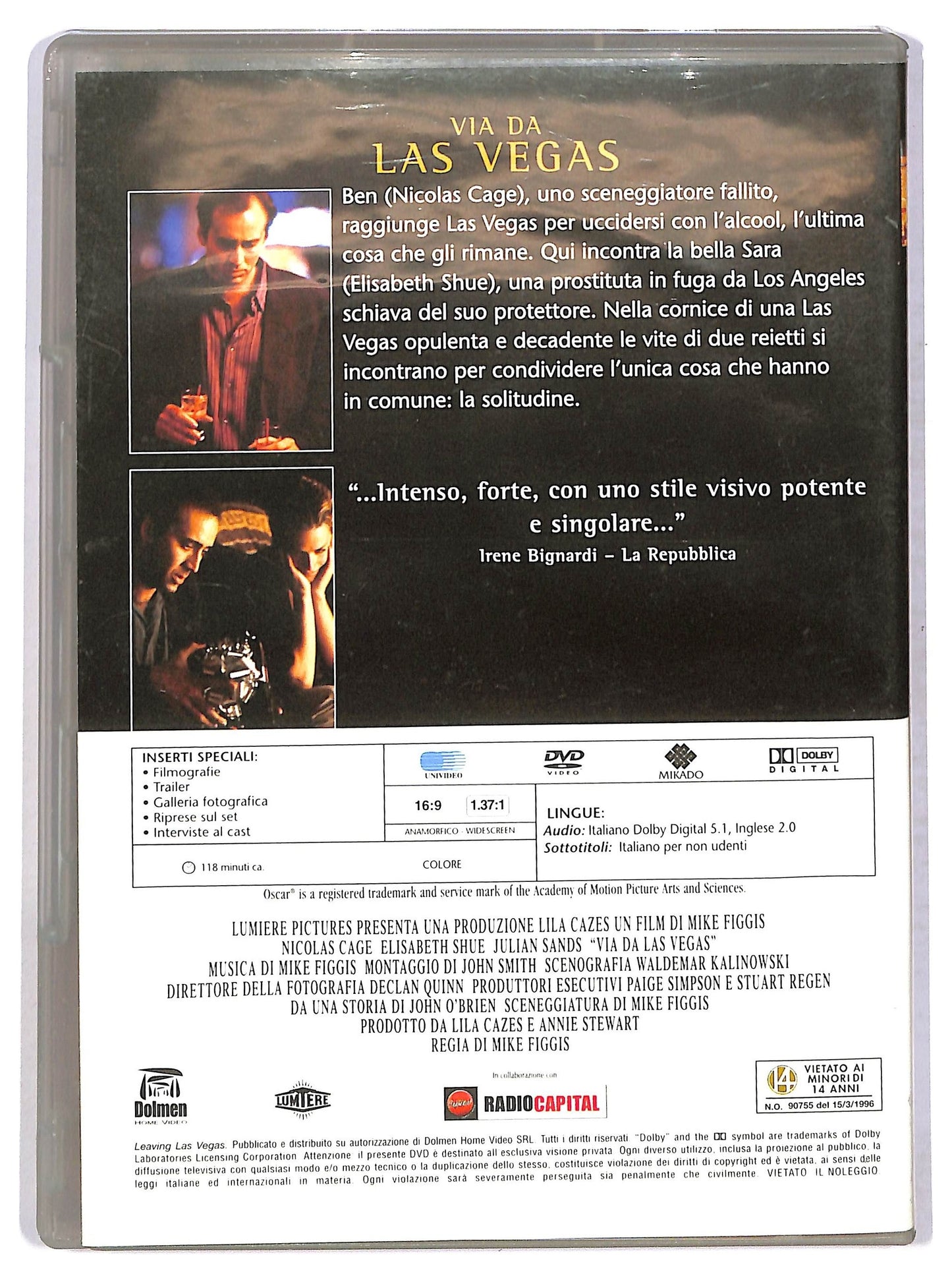 EBOND Via da Las Vegas DVD EDITORIALE D753545