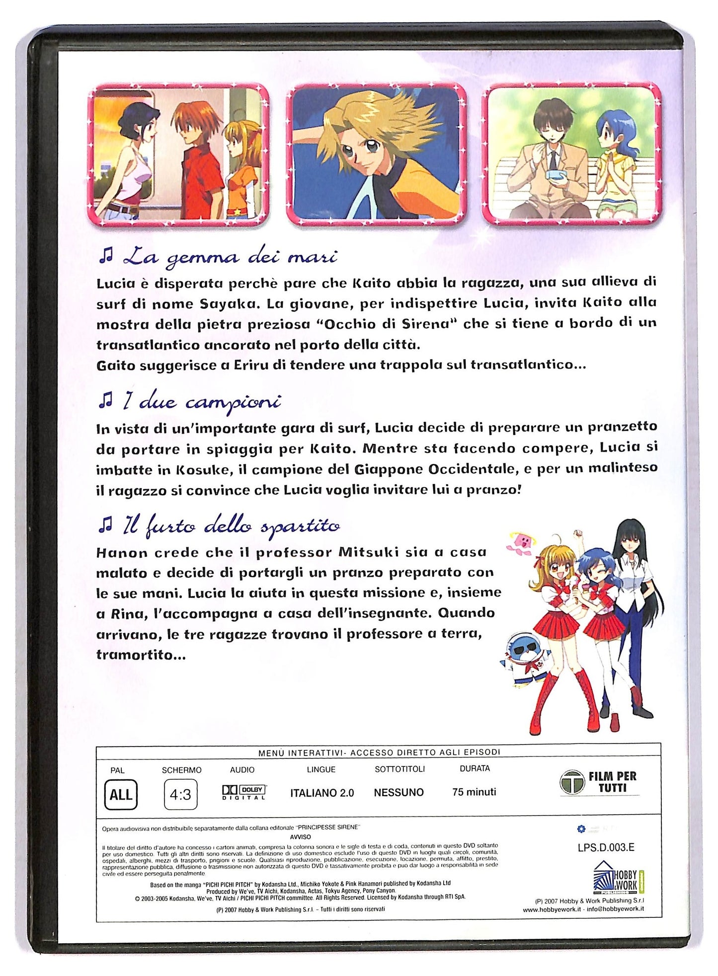 EBOND Mermaid melody volume 3 EDITORIALE DVD D753633