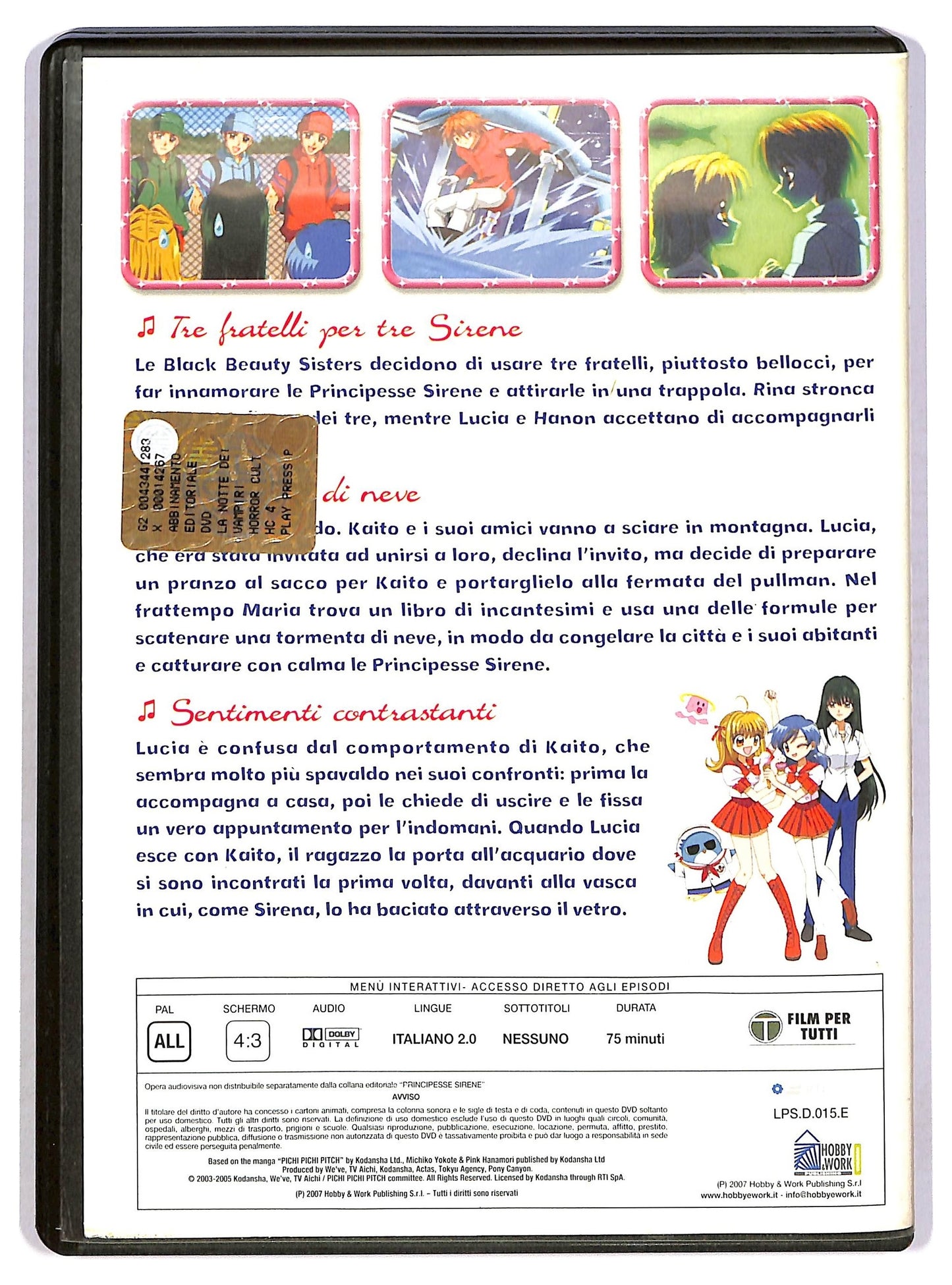 EBOND Mermaid melody volume 15 EDITORIALE DVD D753634