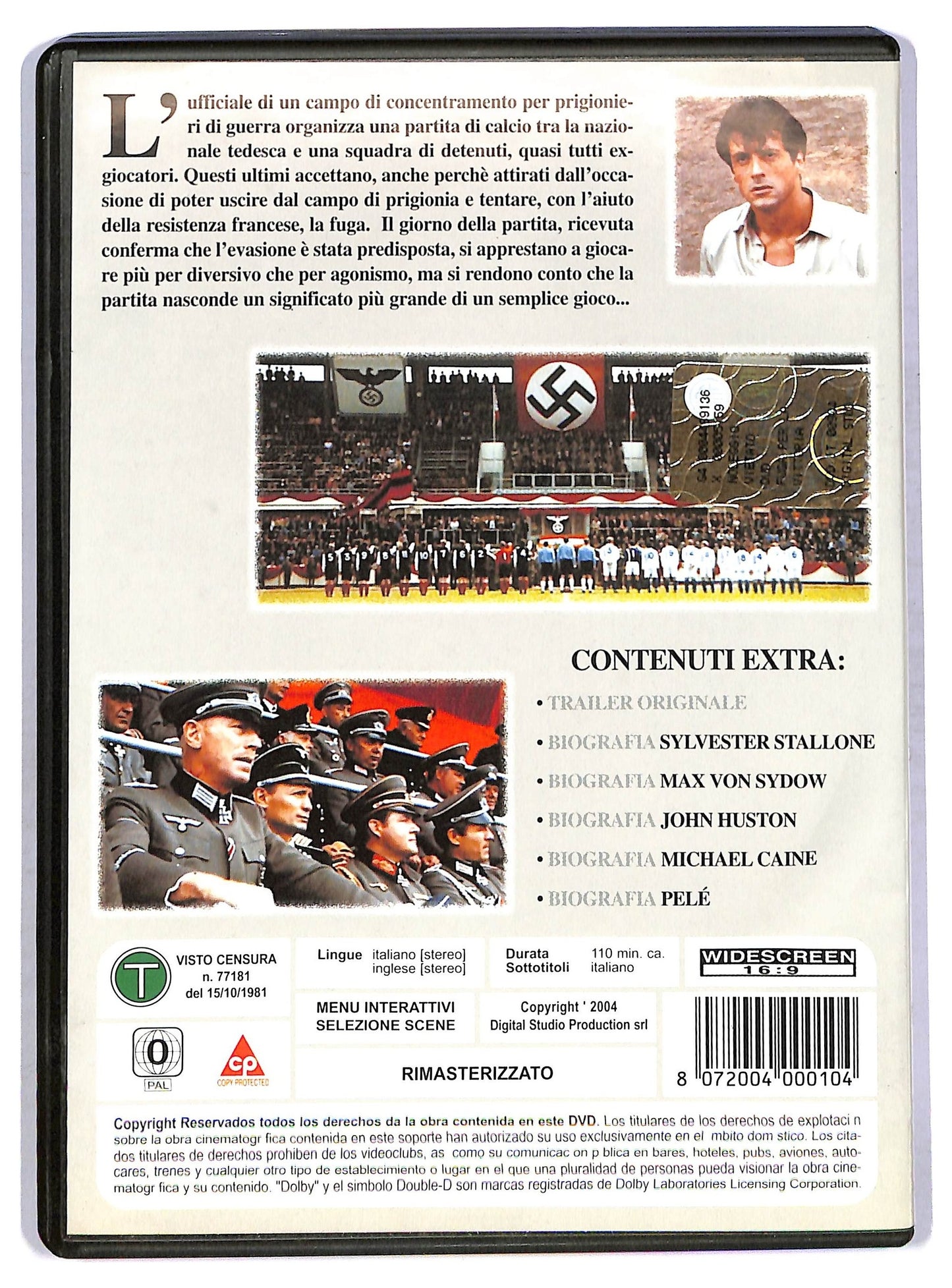 EBOND Fuga per la vittoria DVD D753820