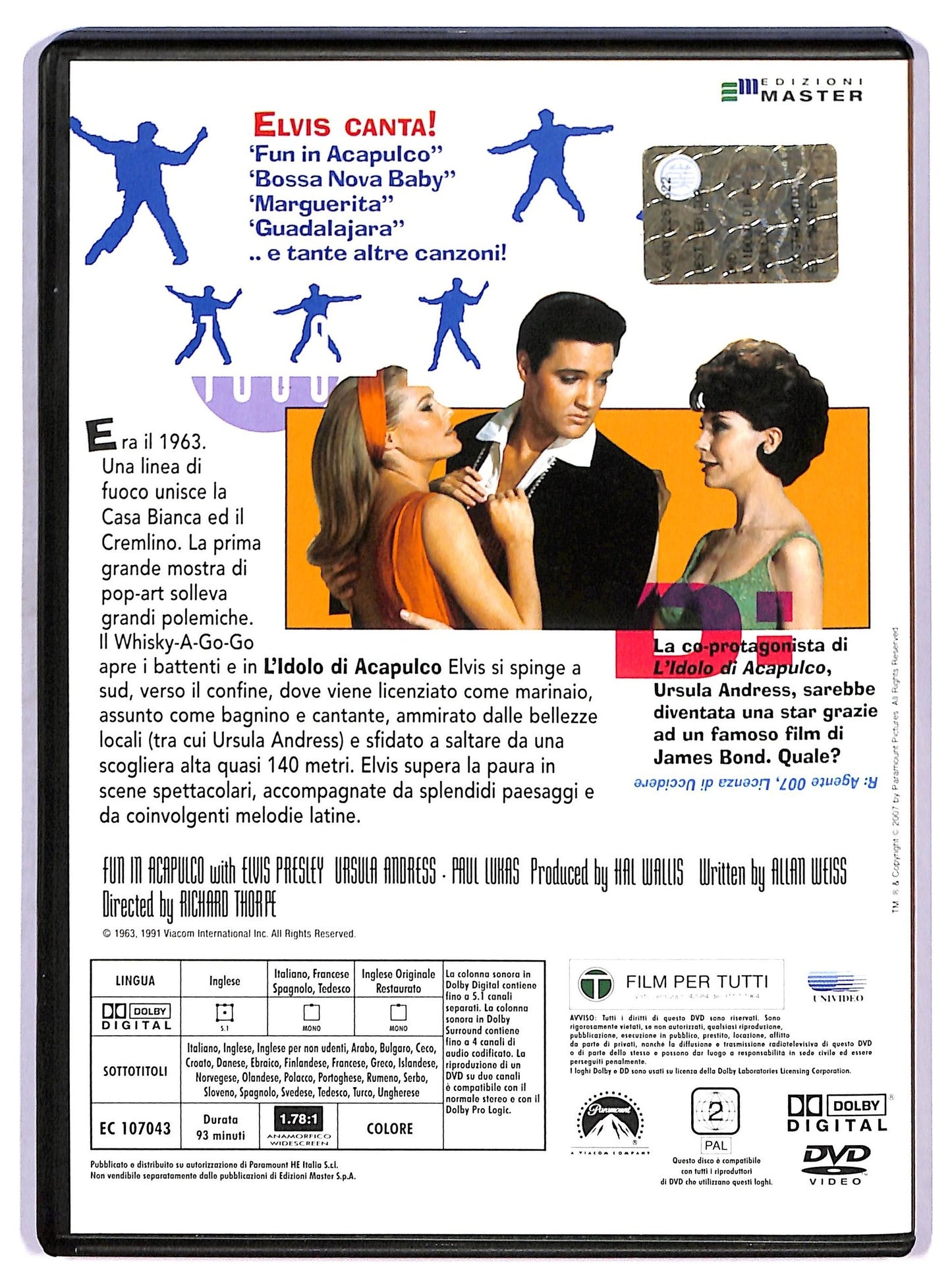 EBOND L'idolo di Acapulco EDITORIALE DVD D753915