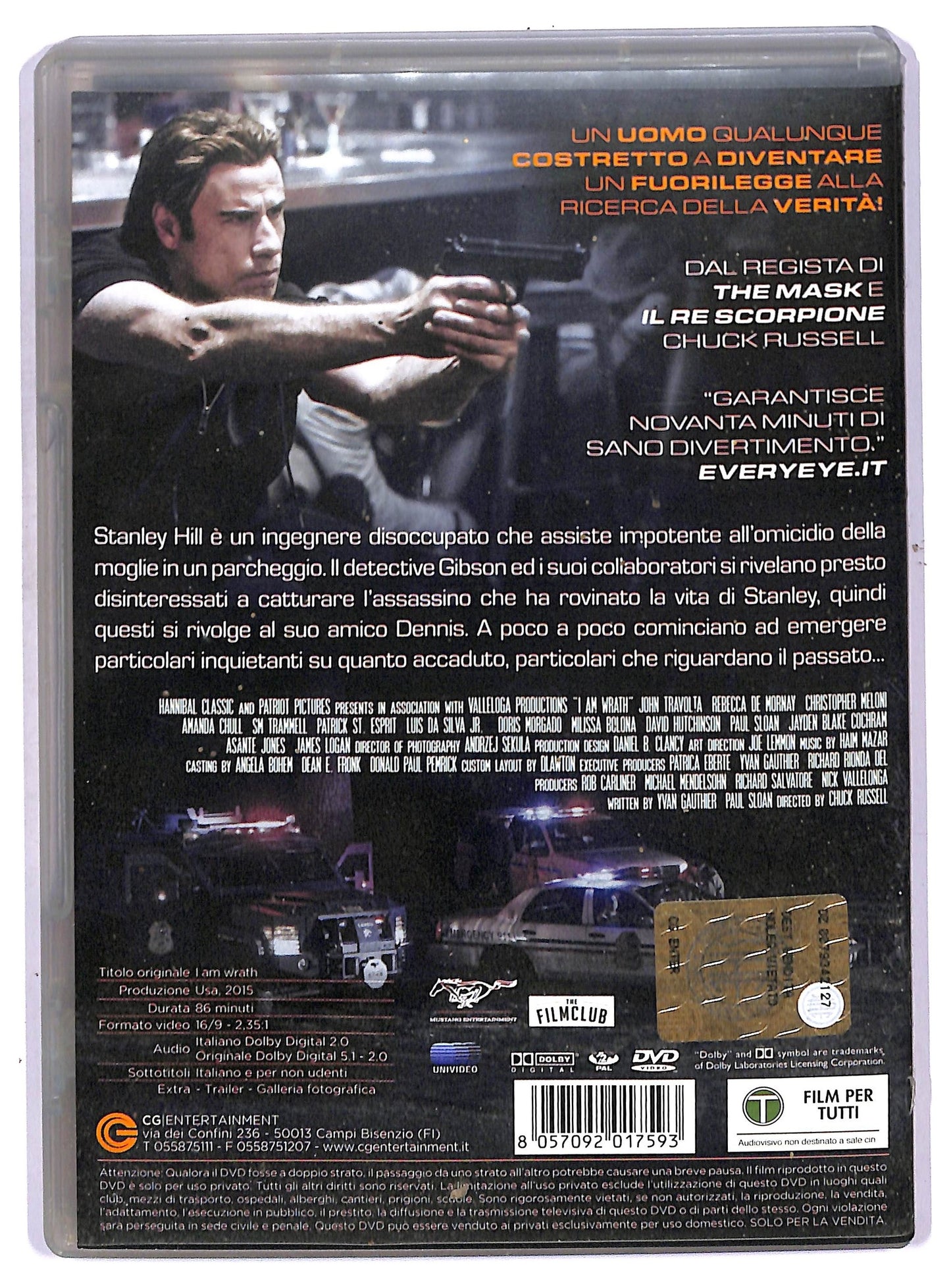 EBOND I Am Wrath - Io sono vendetta Noleggio DVD D753928