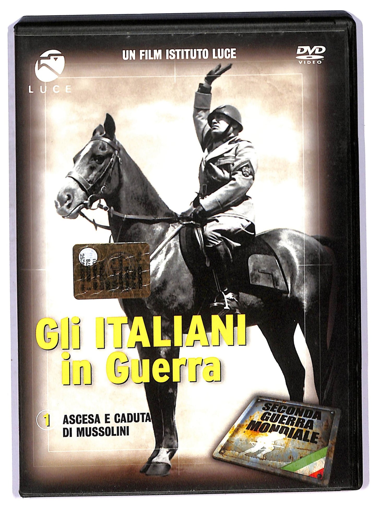 EBOND Gli italiani in guerra vol 1 - ascesa e caduta di mussolini EDITORIALE DVD D753953