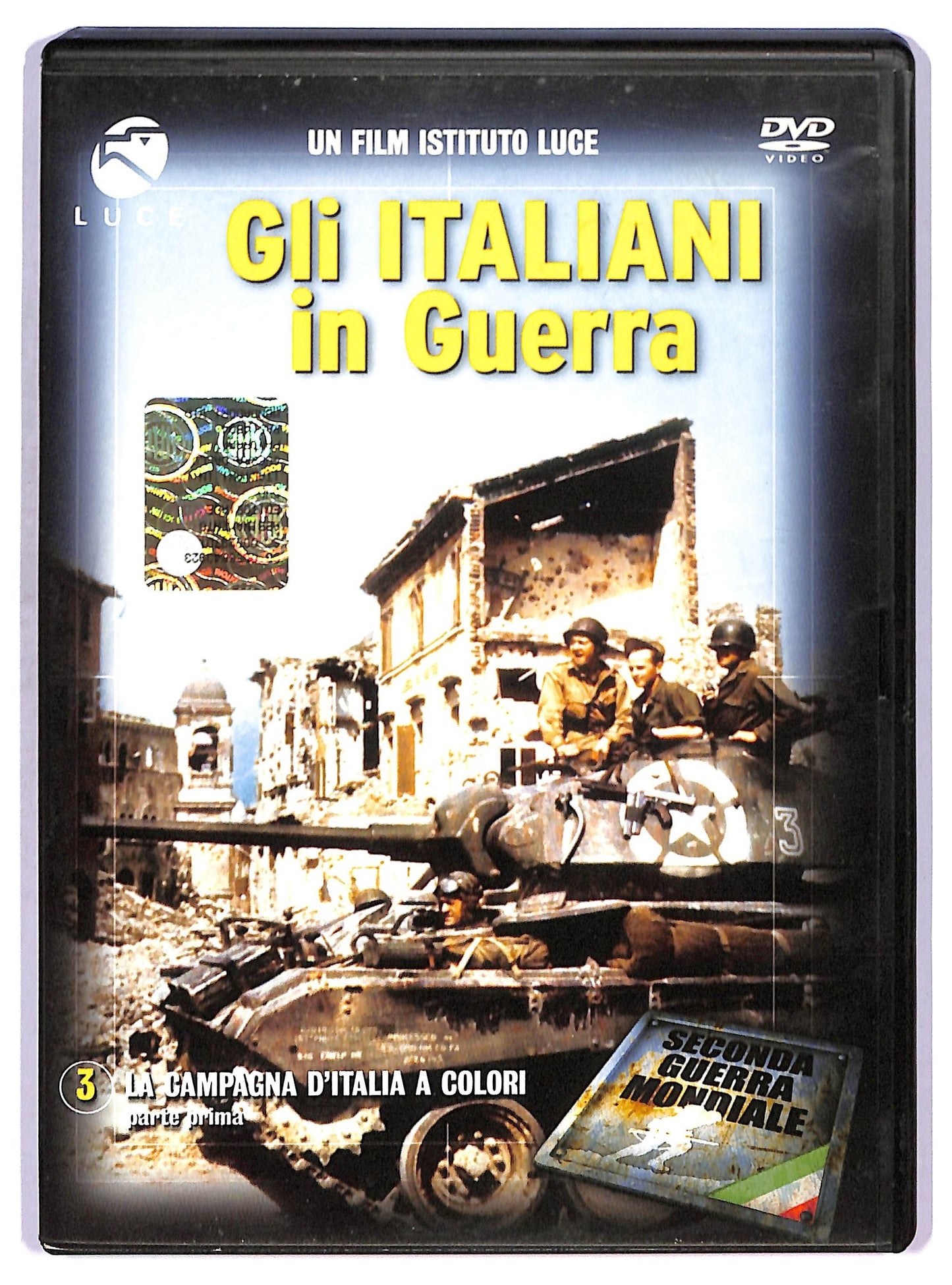 EBOND Gli italiani in guerra 3 - la campagna d'italia a colori EDITORIALE DVD D753955