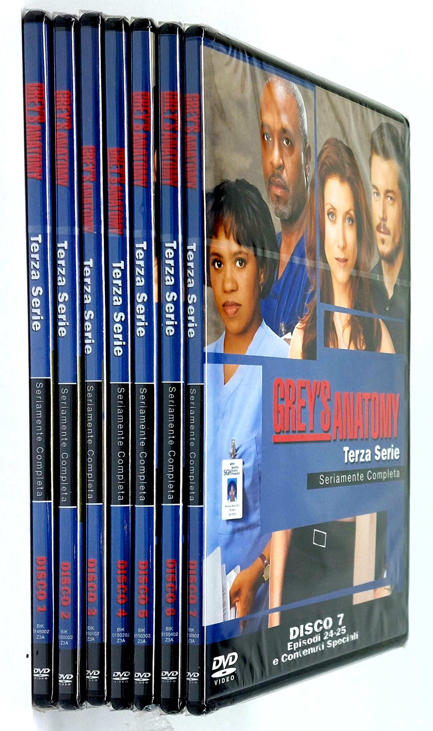 EBOND Grey's anatomy Terza serie 7 dischi -Collezione EDITORIALE DVD D754103