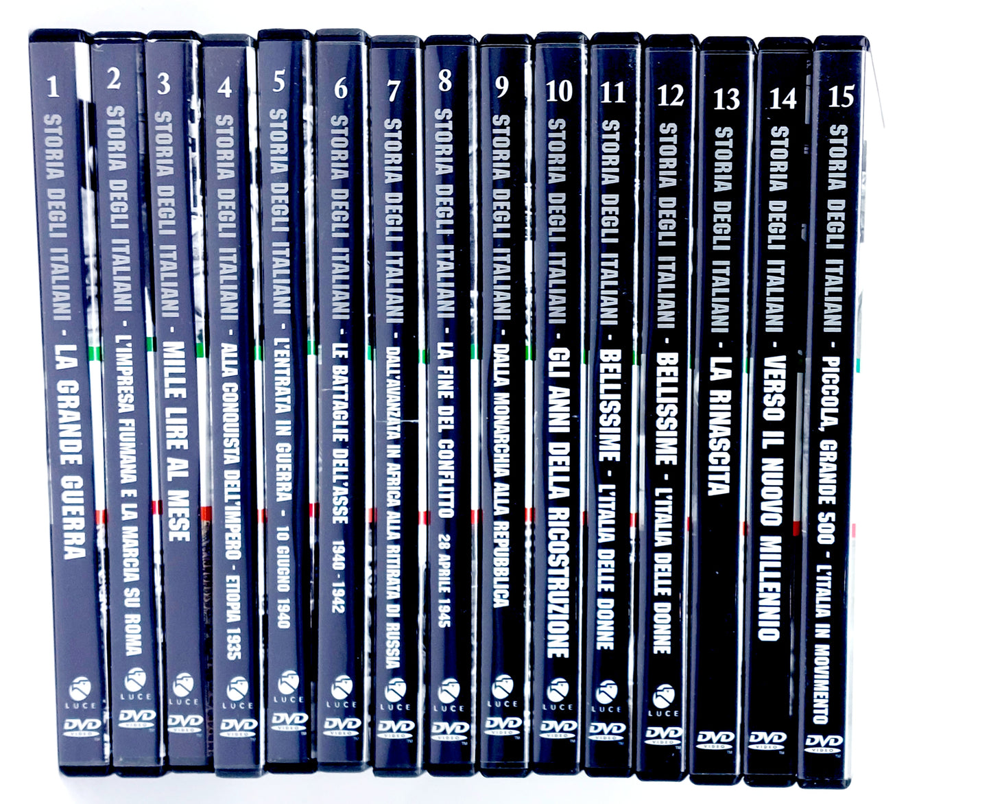 EBOND Storia degli Italiani - 15 dvd Collezione EDITORIALE DVD D754306