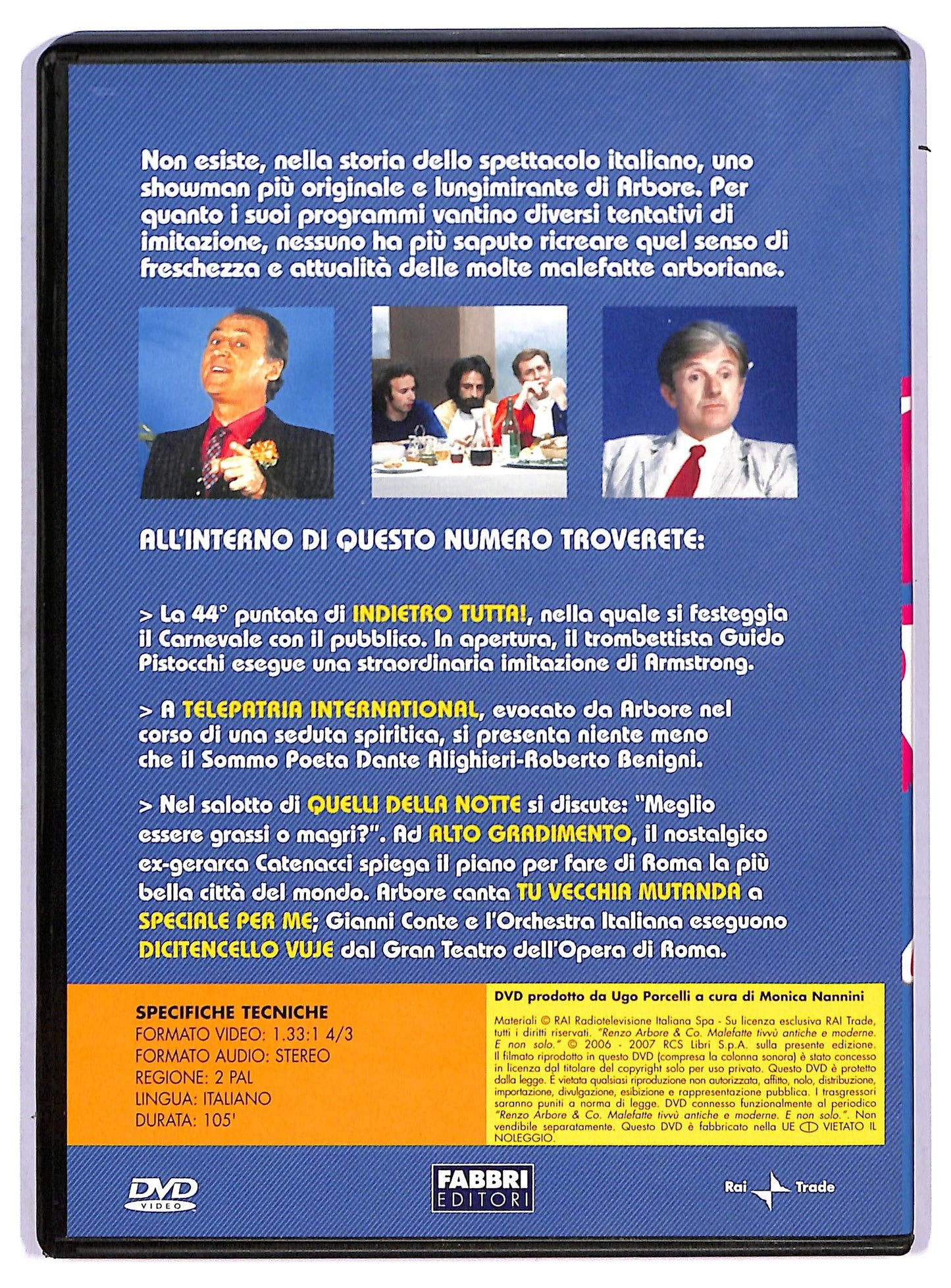 EBOND Renzo Arbore & Co Volume 12 EDITORIALE DVD D754409