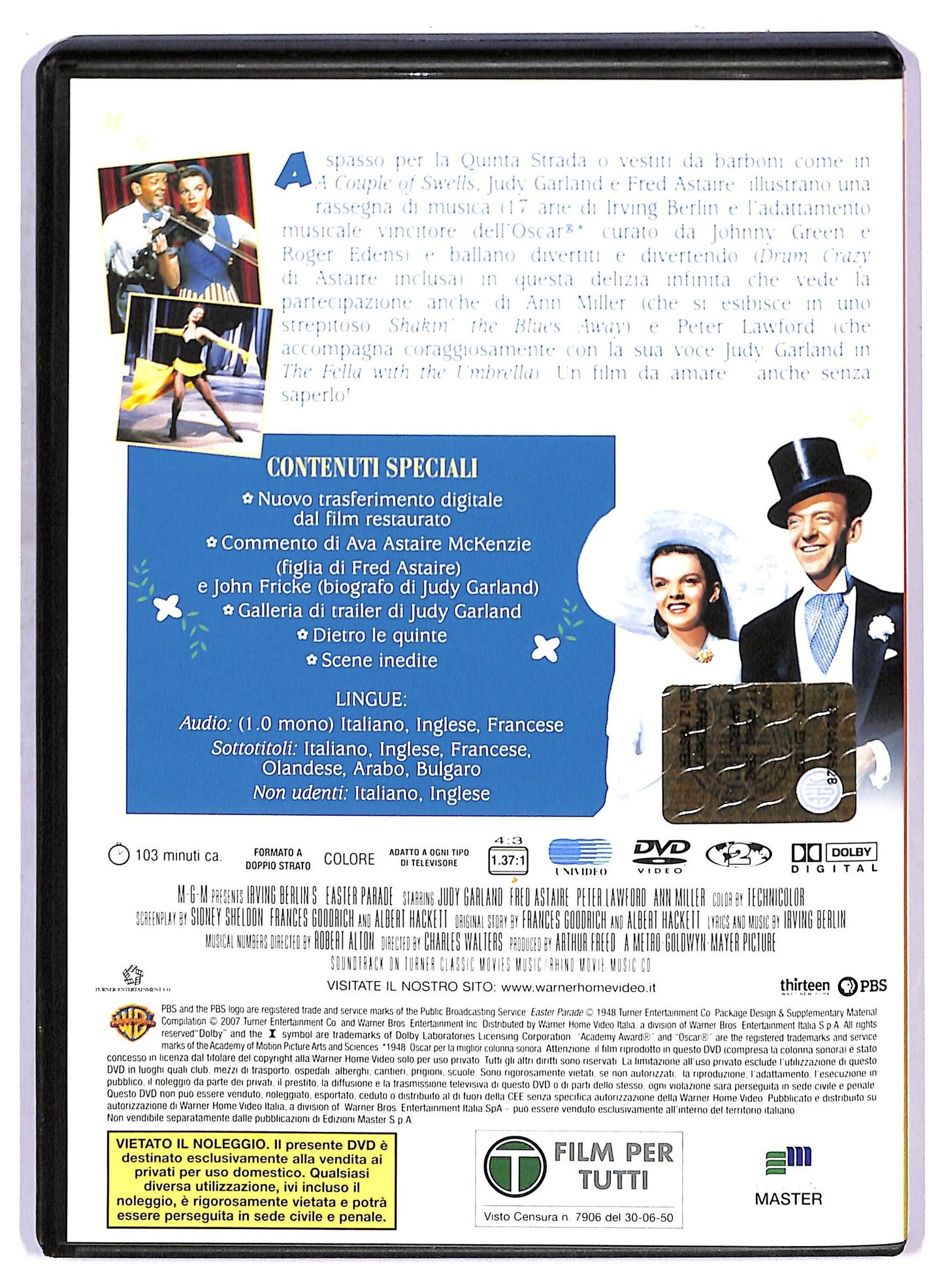 EBOND Fred Astaire Collection - Ti amavo senza saperlo EDITORIALE DVD D754419