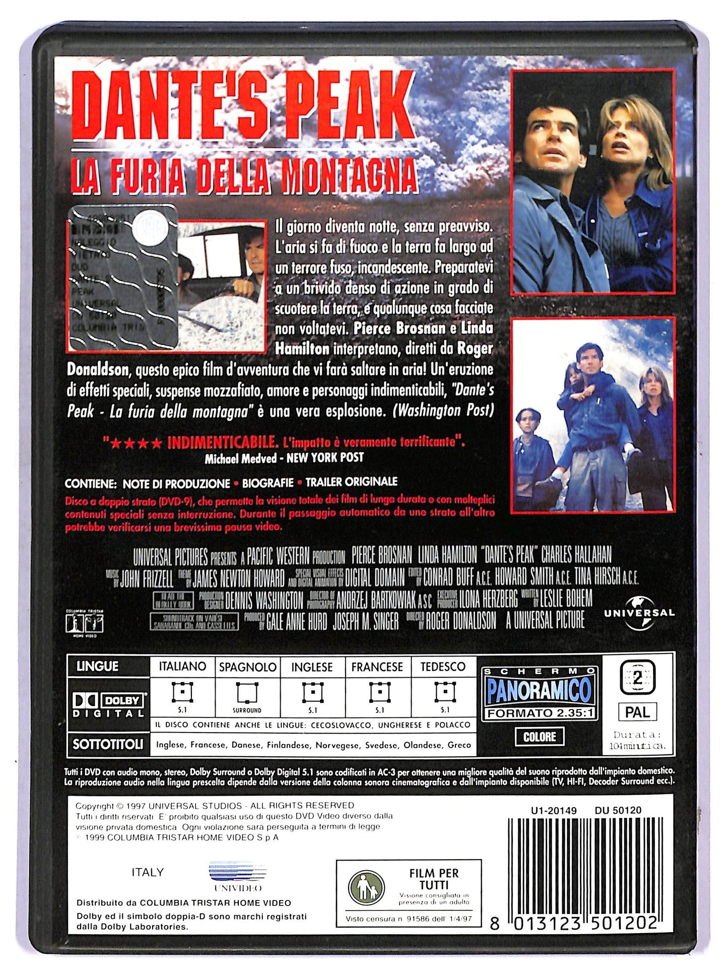 EBOND Dante's Peak - La furia della montagna DVD D754506