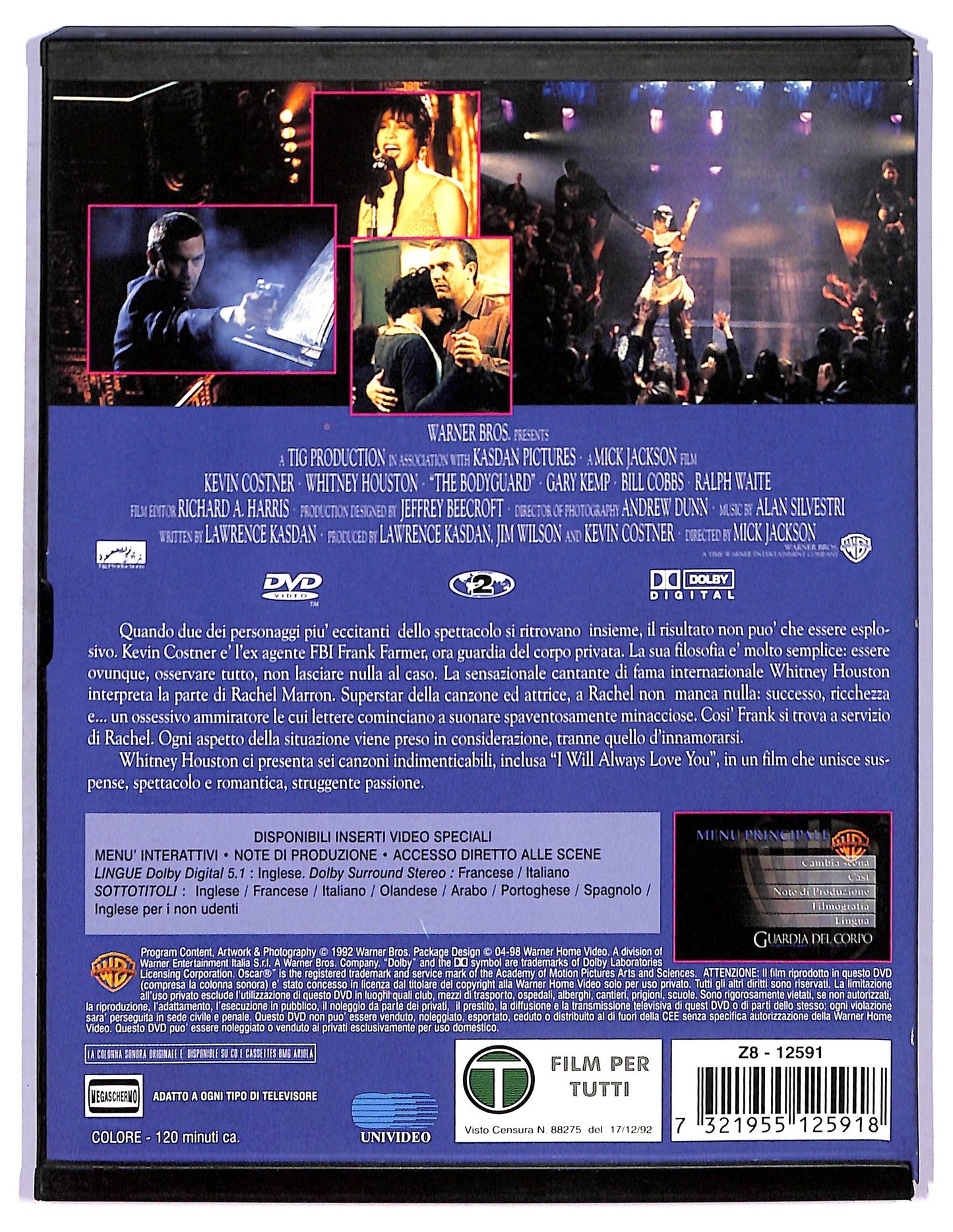 EBOND guardia del corpo SNAPPER DVD D754507