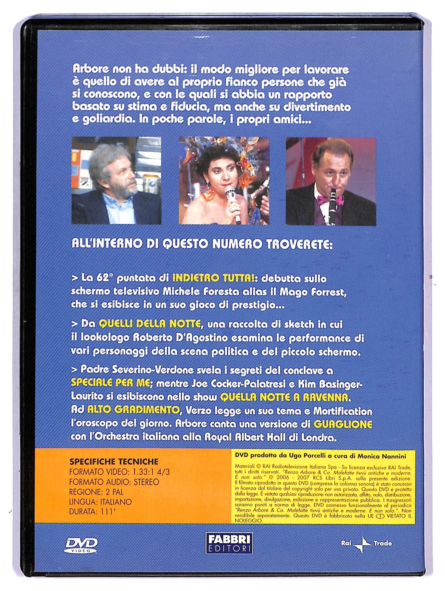 EBOND Renzo Arbore & Co Vol 11 EDITORIALE DVD D754509