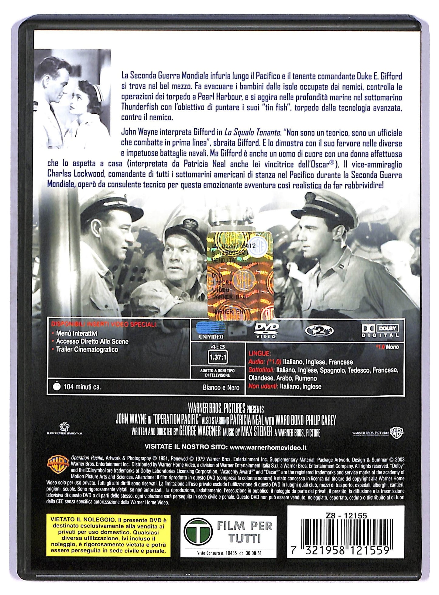 EBOND Lo squalo tonante DVD D754566