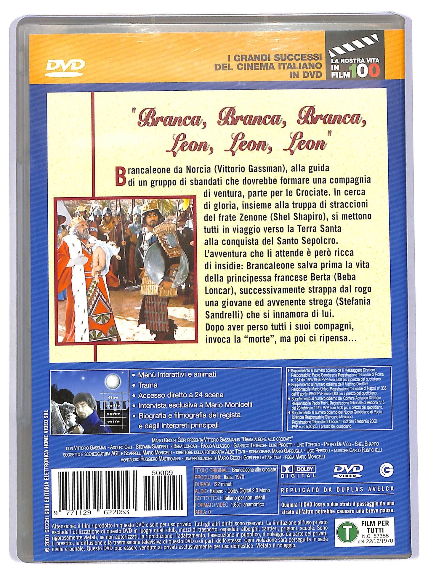 EBOND Brancaleone alle crociate EDITORIALE DVD D754608