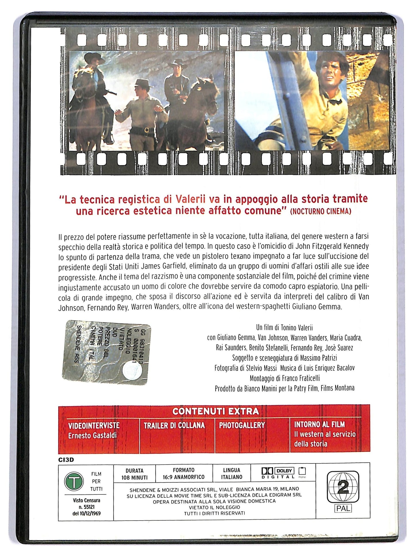 EBOND Il prezzo del potere EDITORIALE  DVD D754737
