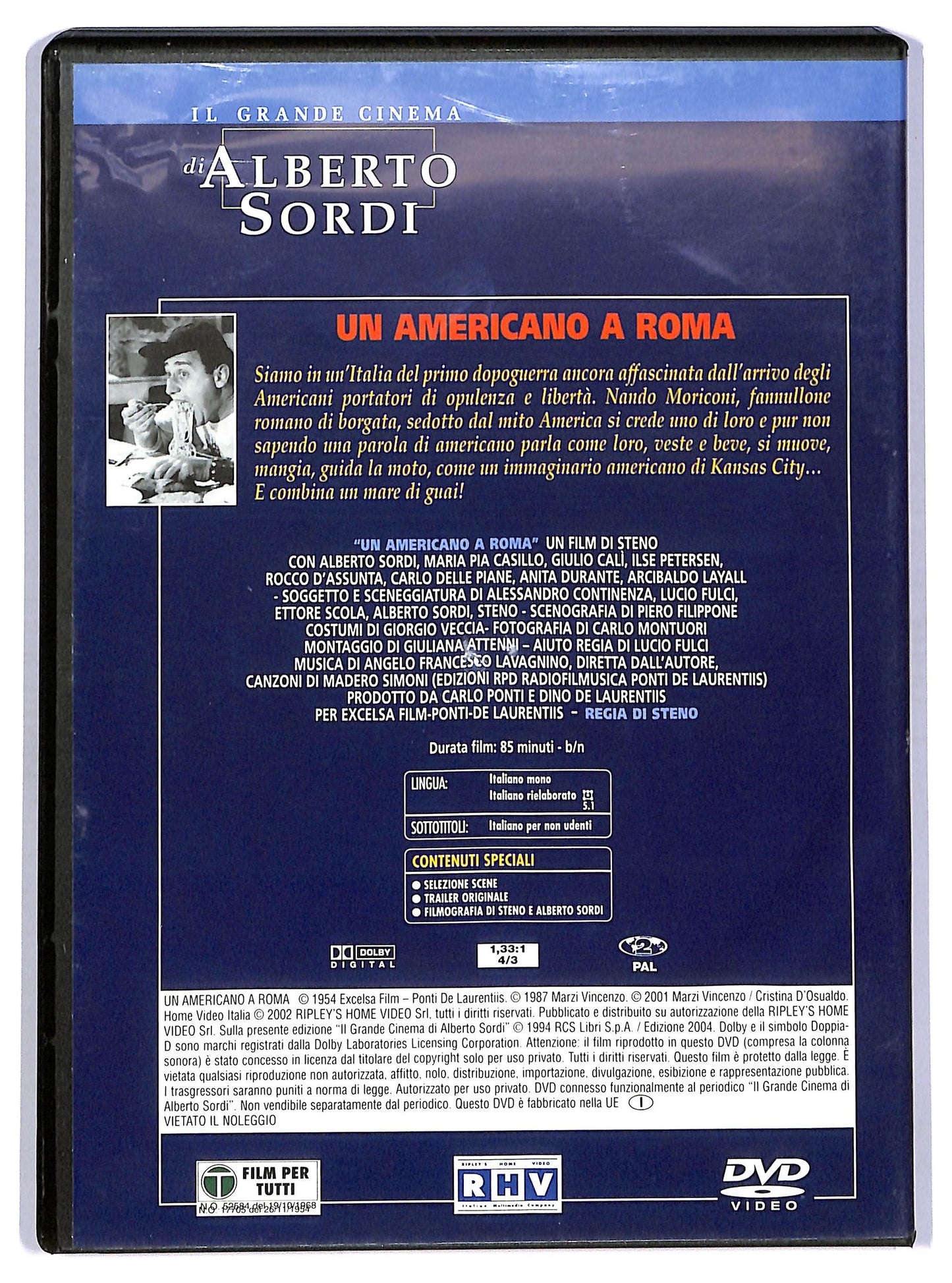 EBOND Un americano a Roma EDITORIALE DVD D754743