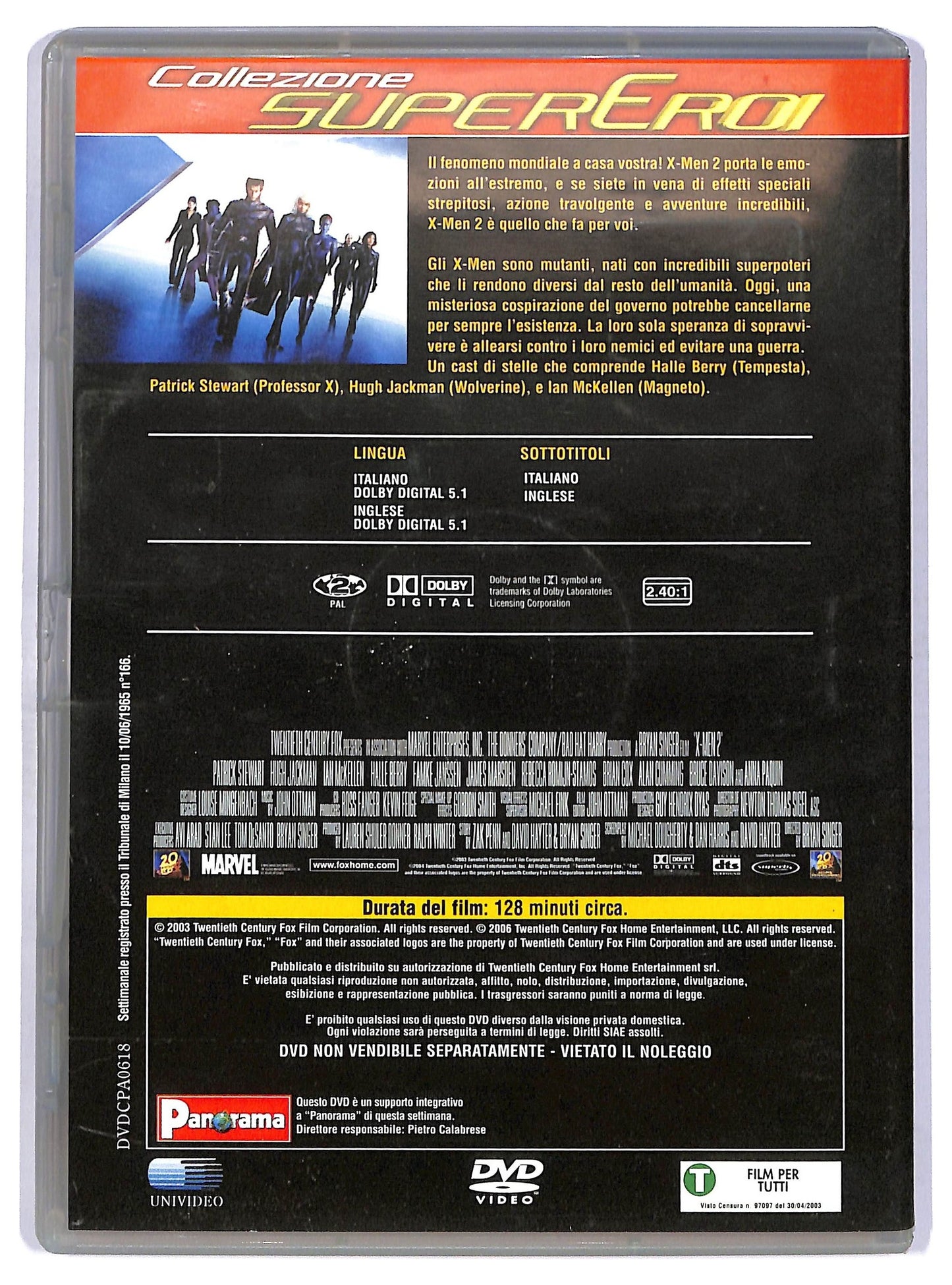 EBOND X-Men 2 EDITORIALE DVD D754764