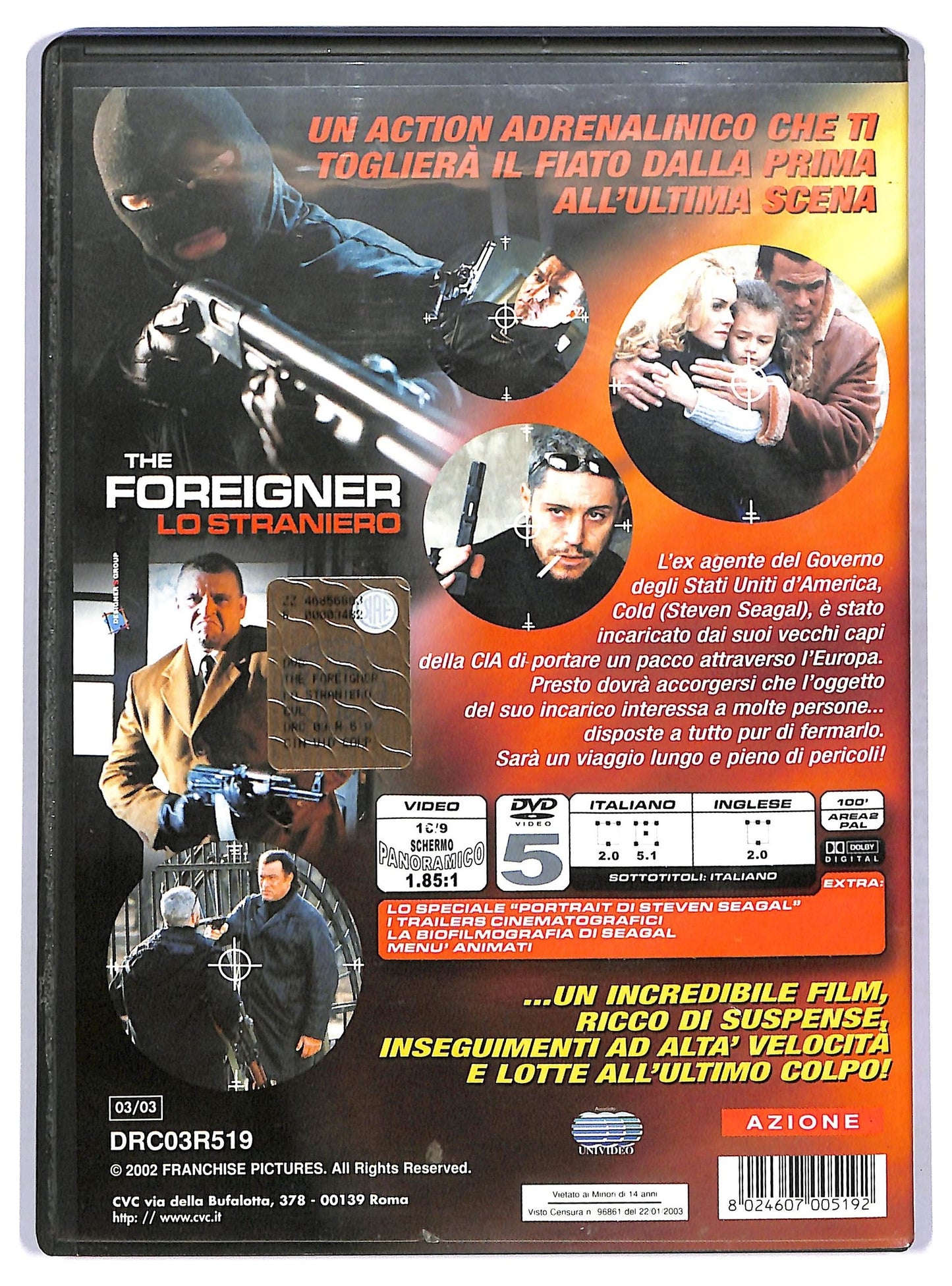 EBOND The Foreigner - Lo straniero EDITORIALE DVD D754848