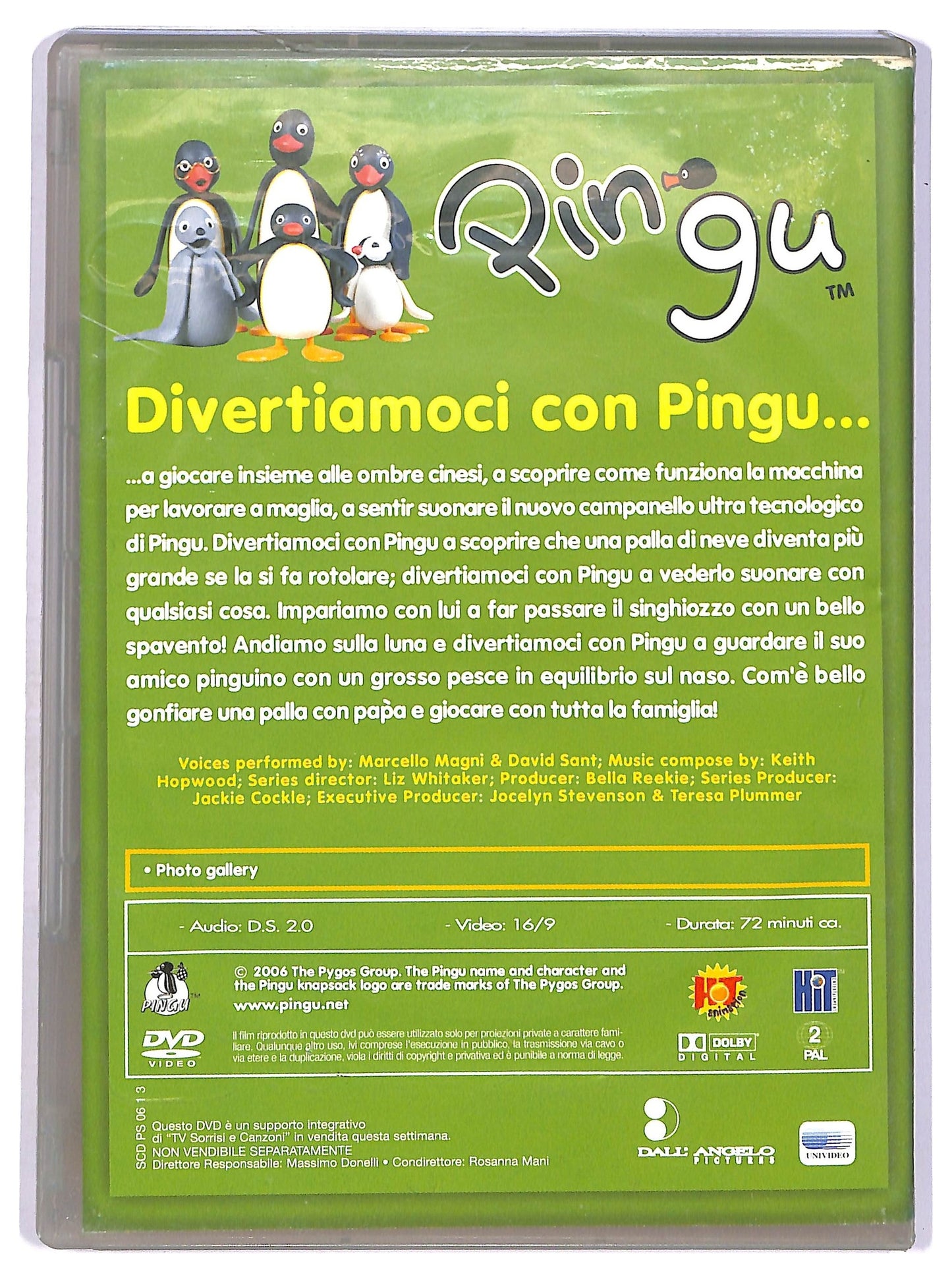 EBOND Divertiamoci con pingu - Pingu EDITORIALE DVD D755006
