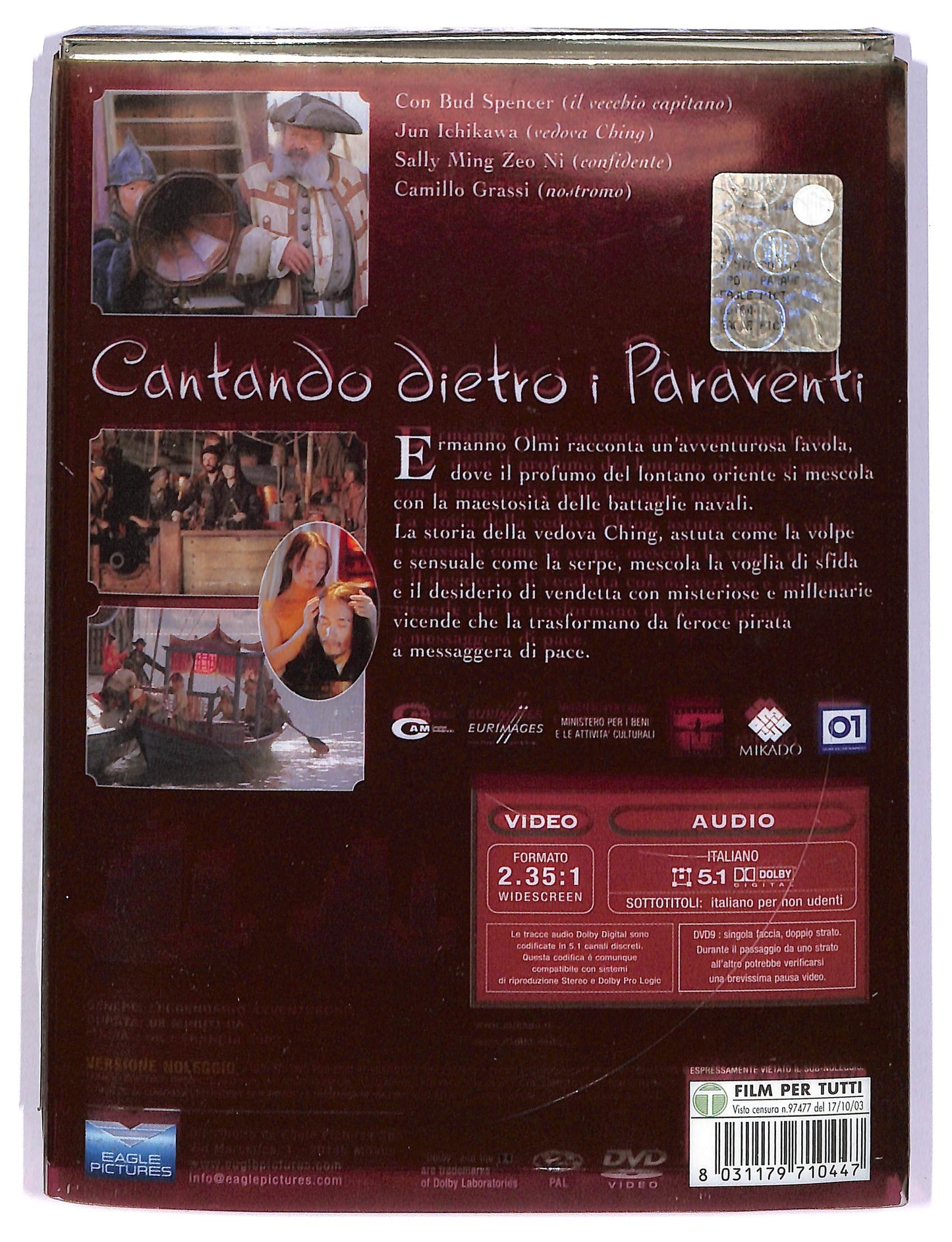 EBOND Cantando Dietro i Paraventi DVD D755030