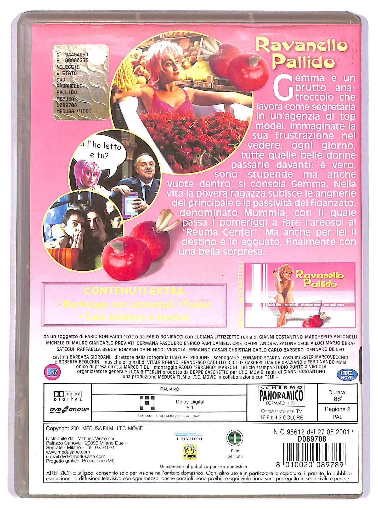 EBOND Ravanello Pallido DVD D755061
