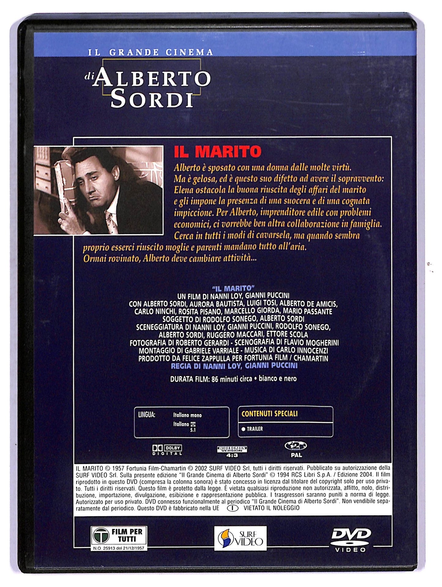 EBOND Il marito EDITORIALE DVD D755206
