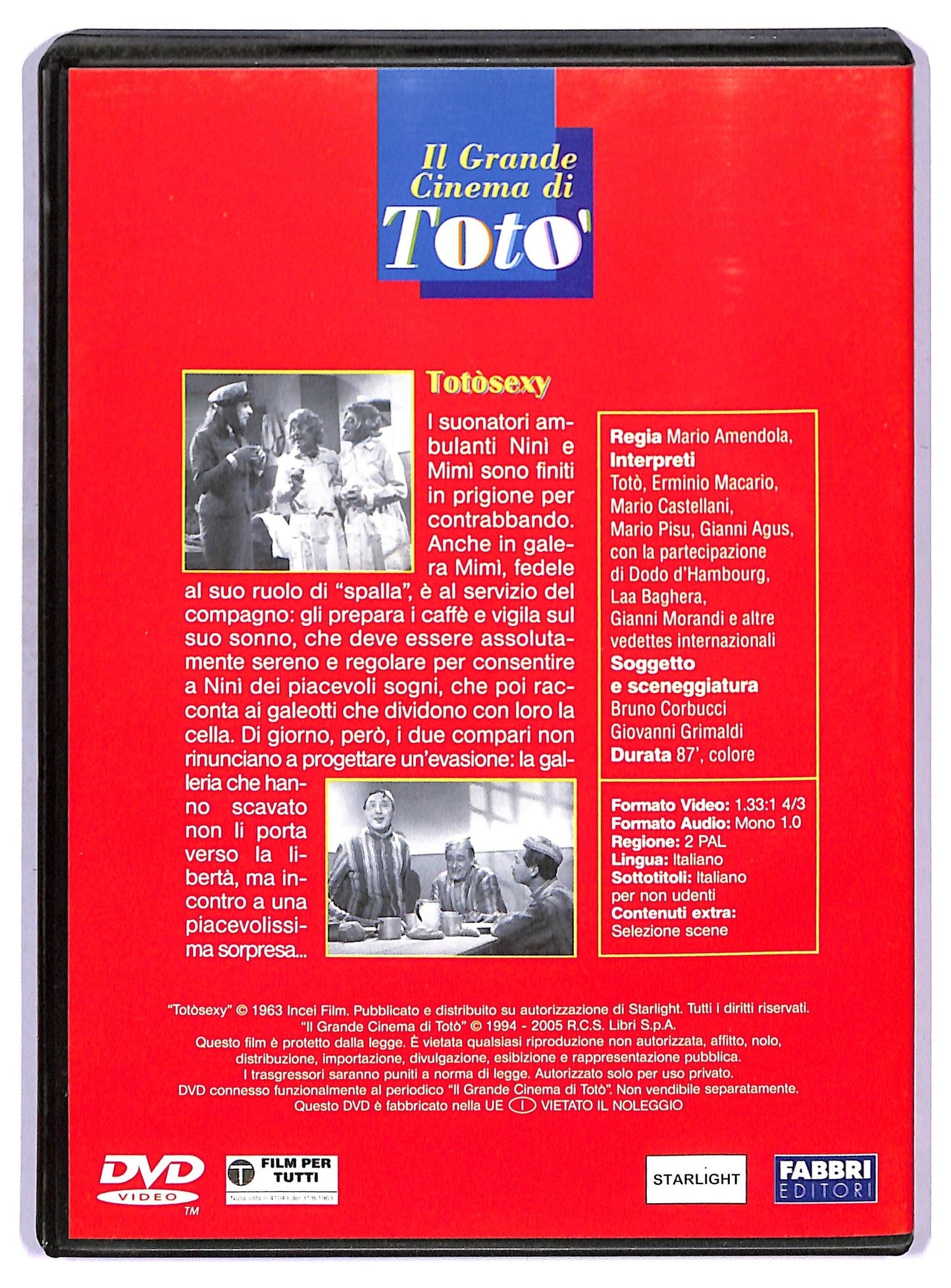 EBOND Toto sexy EDITORIALE DVD D755228