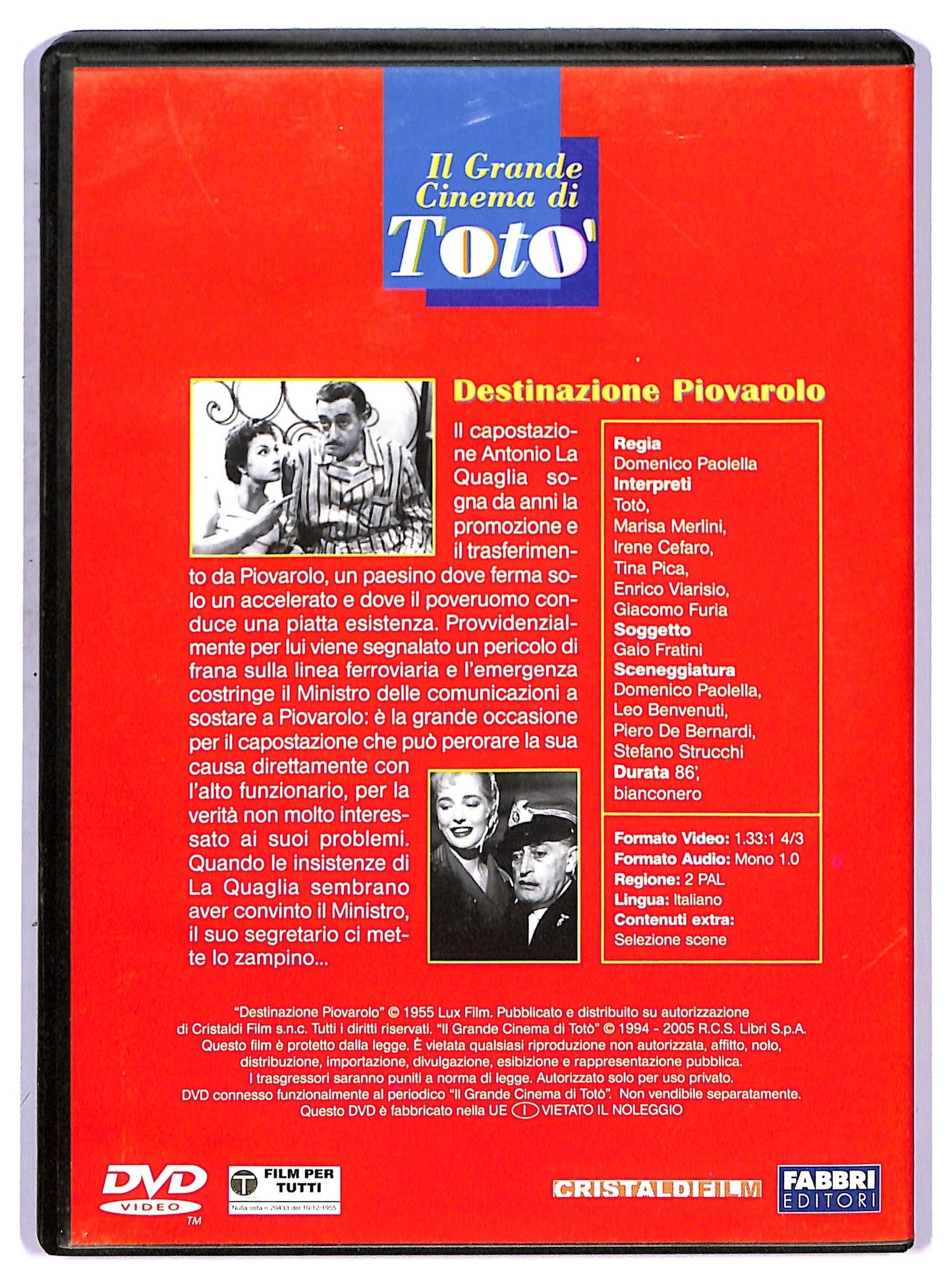 EBOND Destinazione Piovarolo - EDITORIALE DVD D755238