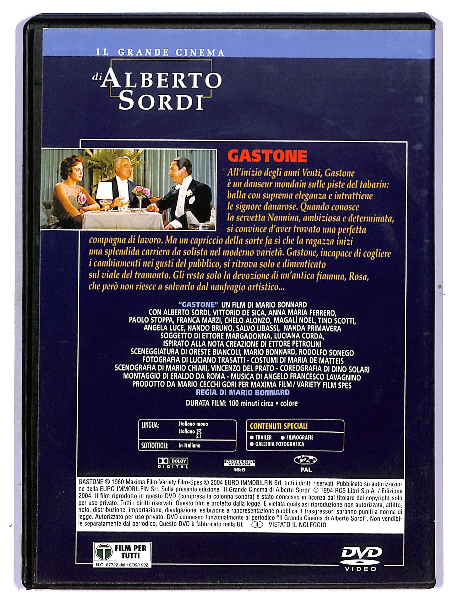 EBOND Gastone EDITORIALE DVD D755246