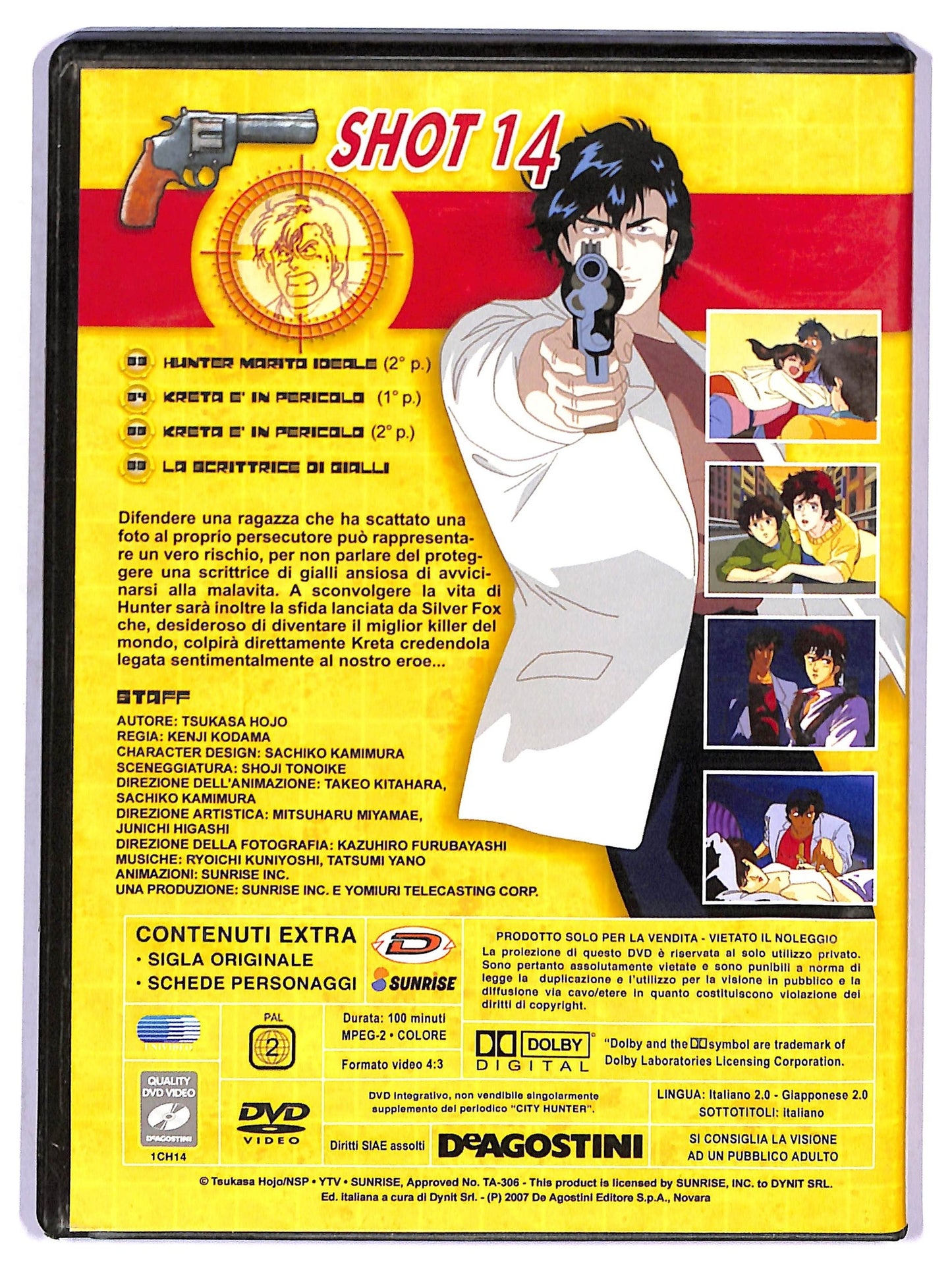 EBOND City hunter shot 14 EDITORIALE DVD D755331