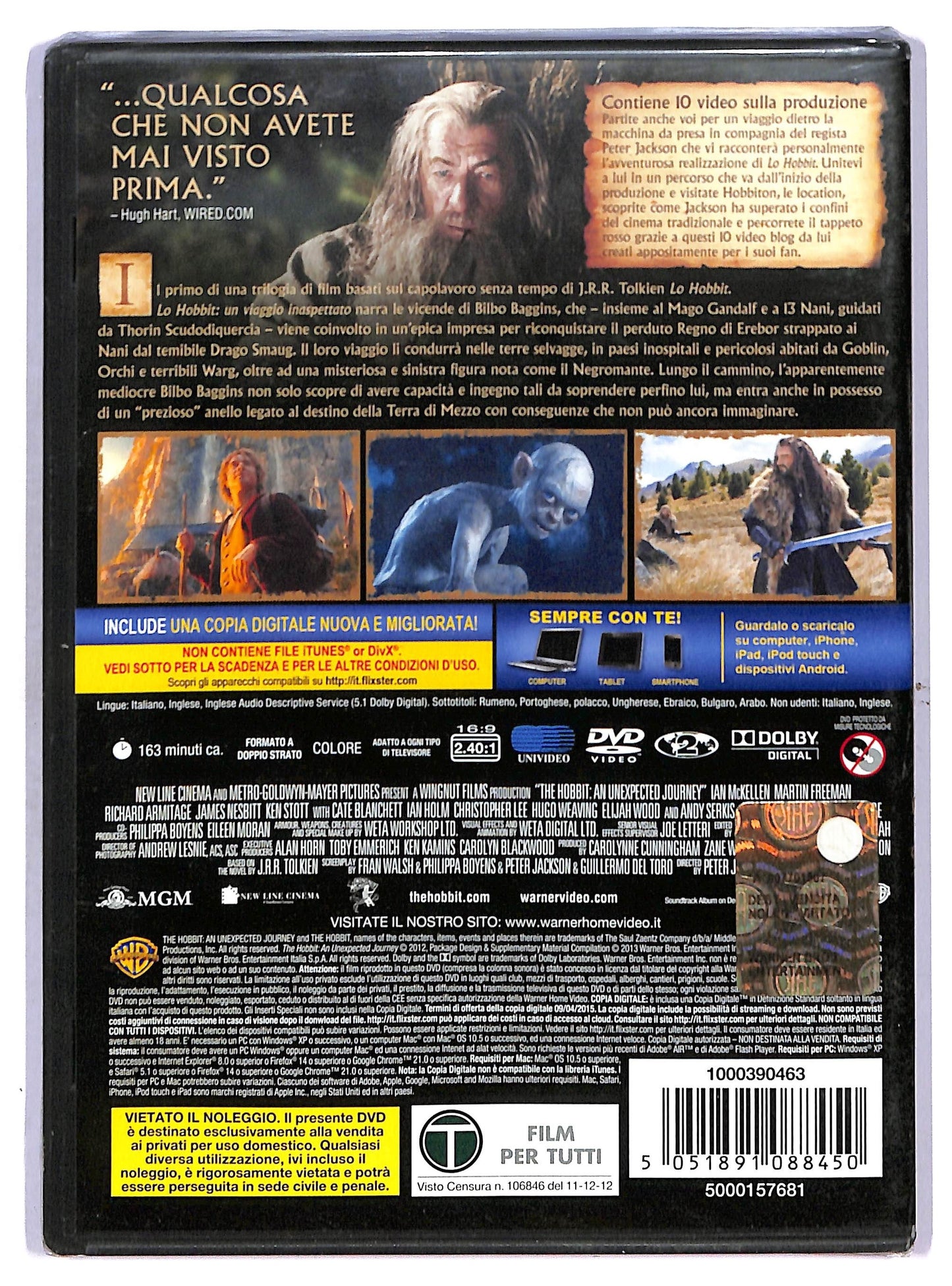 EBOND Lo Hobbit - Un Viaggio Inaspettato (2 DVD) D755413