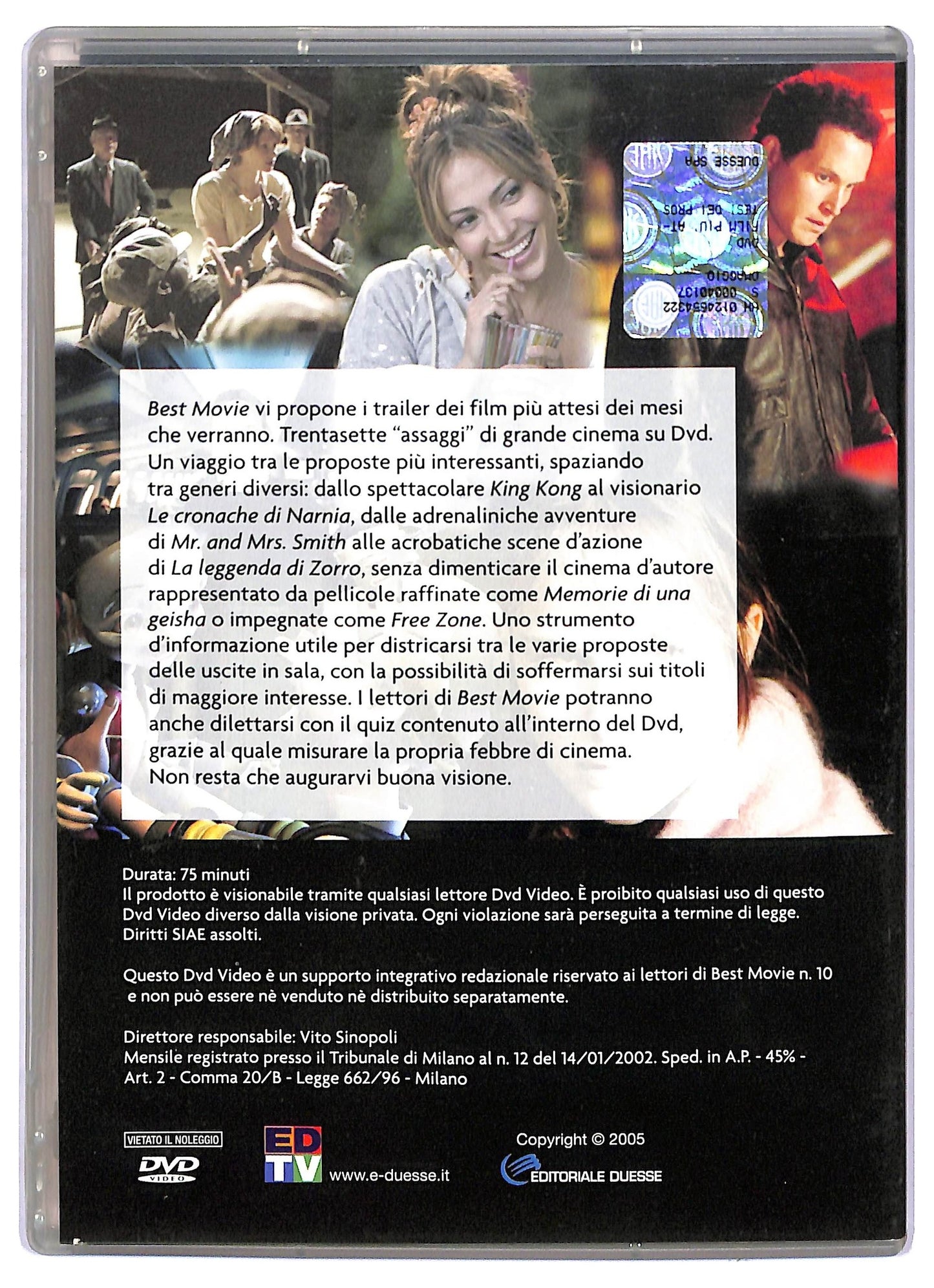 EBOND Best Movie Trailer I Film Piu Attesi Dei Prossimi Mesi EDITORIALE DVD D755424