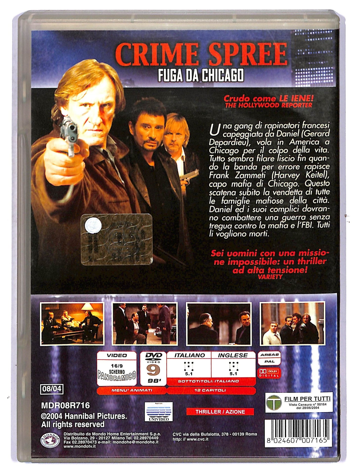 EBOND Crime Spree - In fuga da Chicago NOLEGGIO DVD D755516
