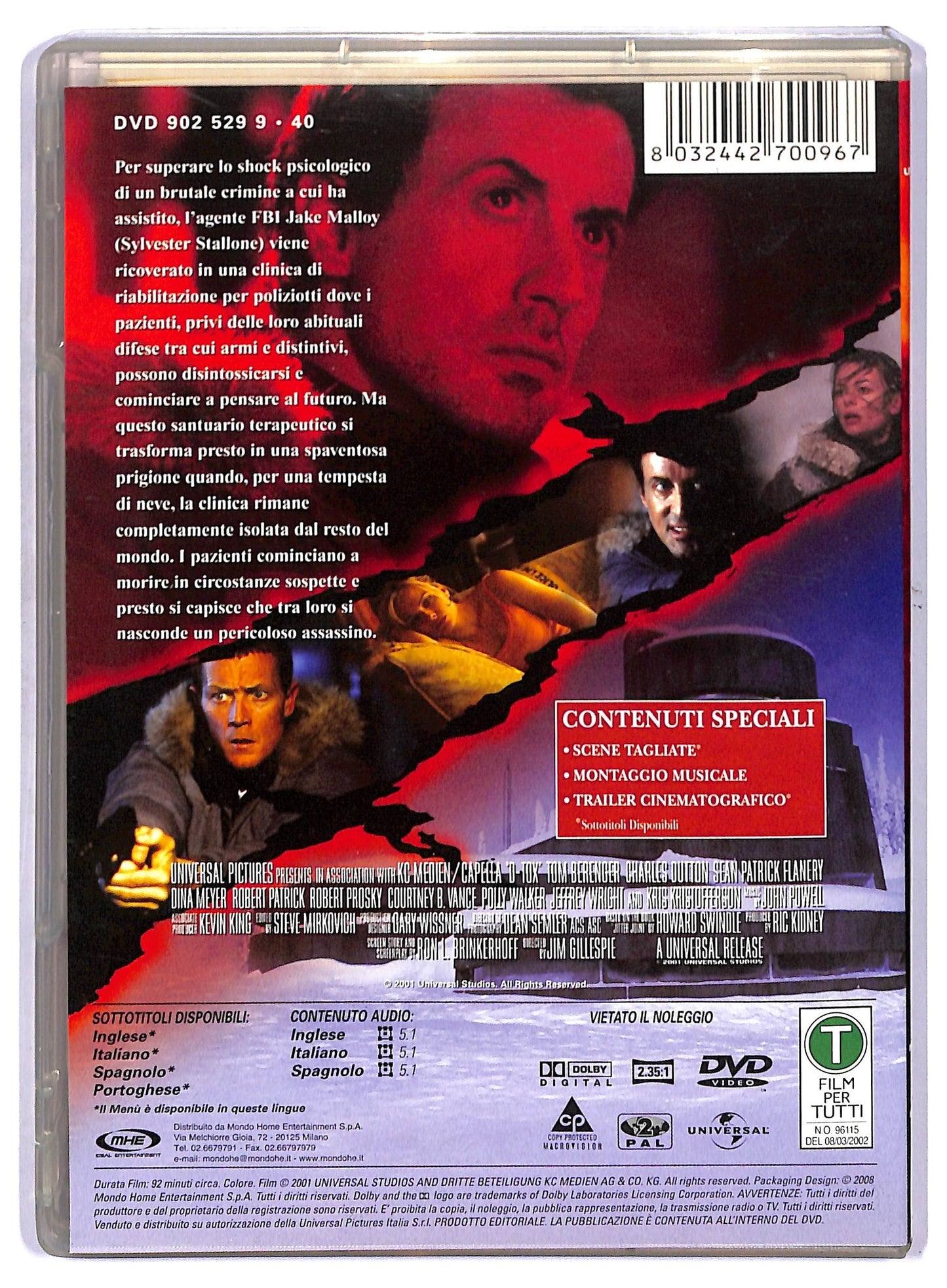 EBOND D-Tox EDITORIALE DVD D755523