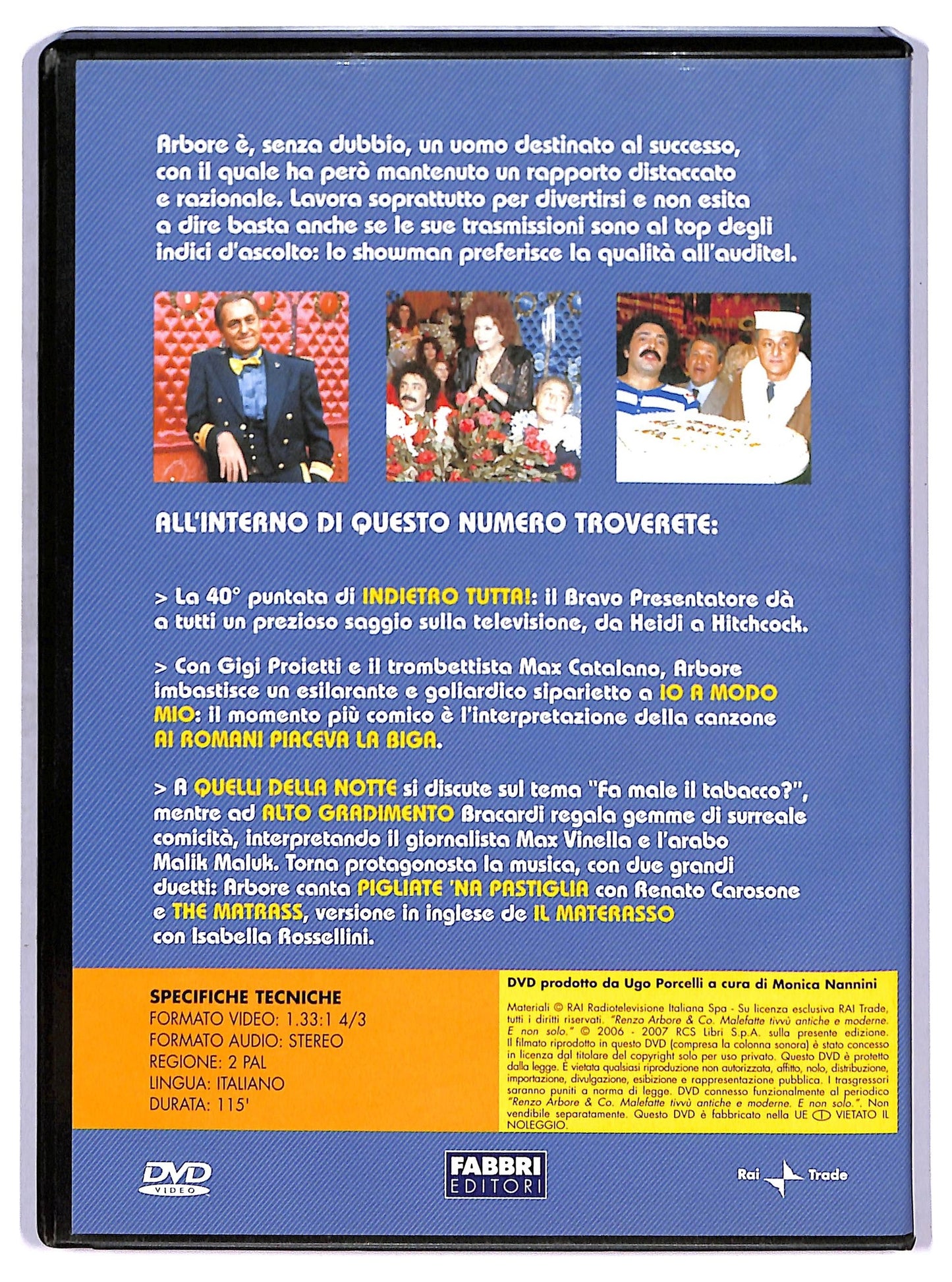 EBOND Renzo Arbore & Co EDITORIALE DVD D755529