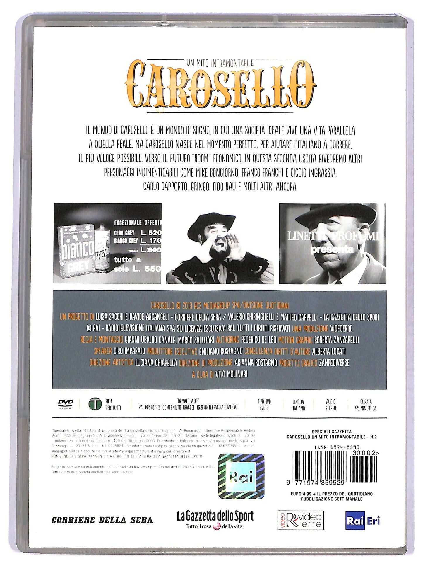 EBOND Carosello 1958 EDITORIALE DVD D755921