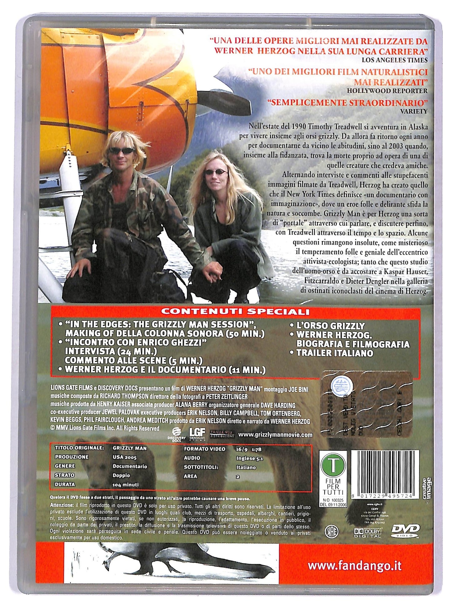 EBOND Grizzly Man DVD D755923