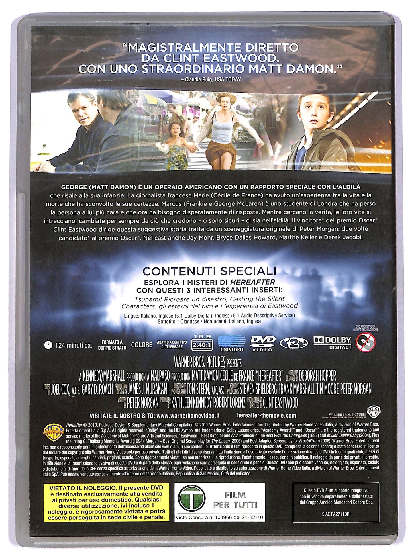EBOND Hereafter EDITORIALE DVD D755931
