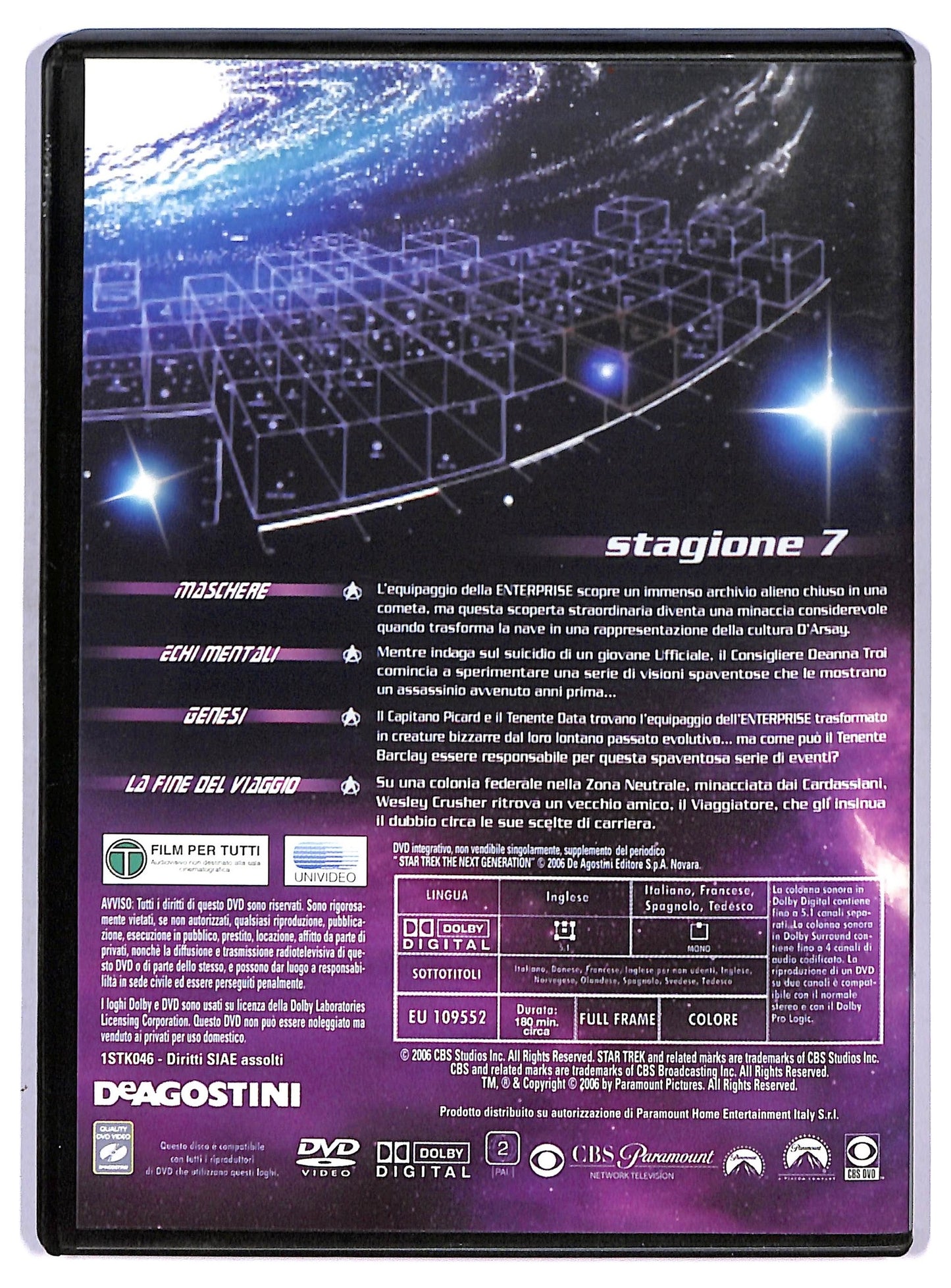 EBOND Star trek the next generation volume 1 stagione 5 EDITORIALE DVD D756006