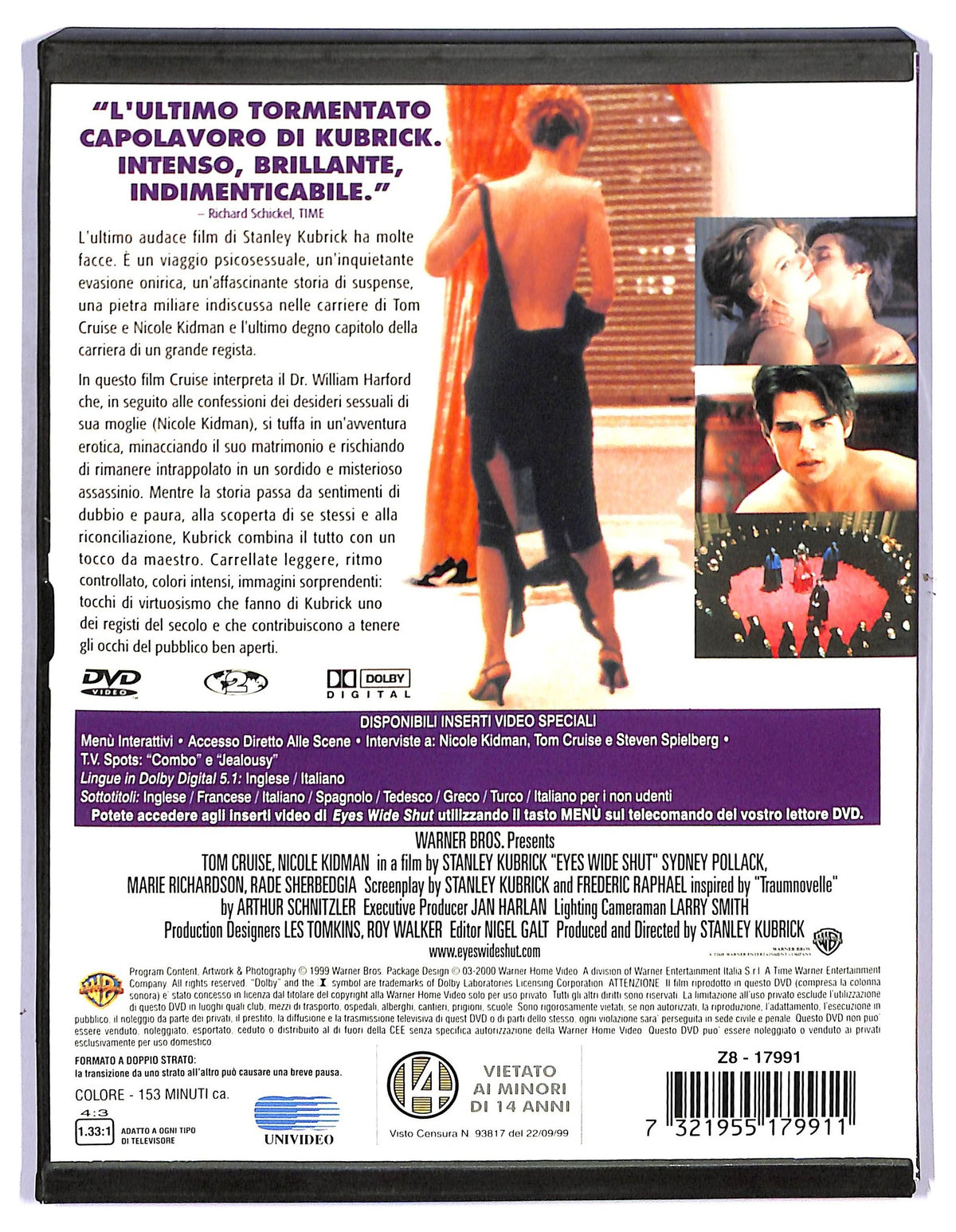 EBOND Eyes wide shut SNAPPER DVD D756033