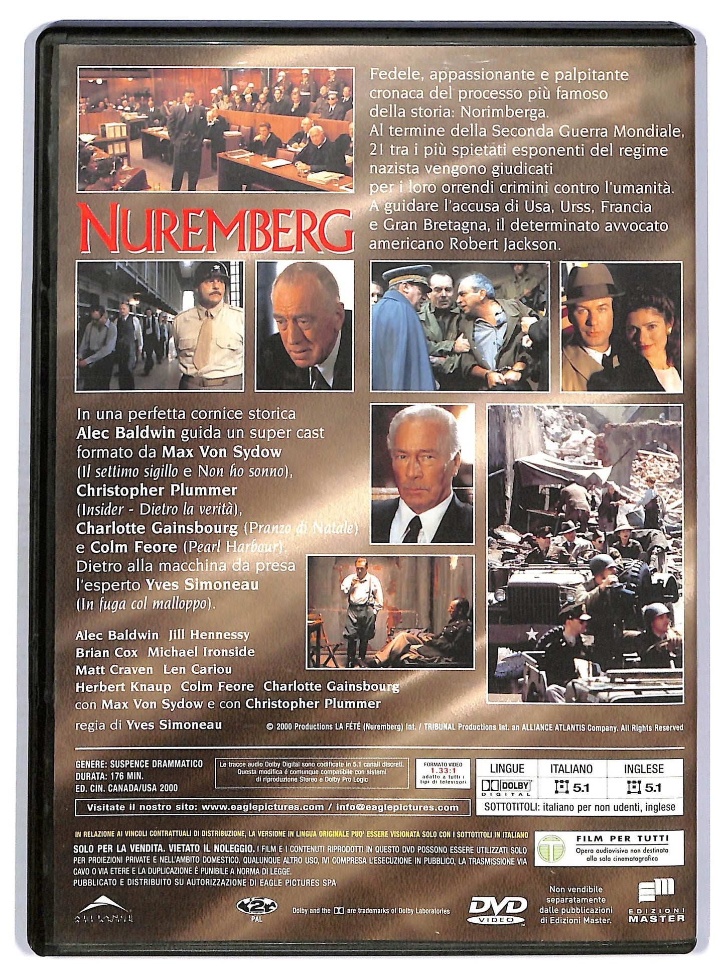 EBOND Nuremberg EDITORIALE DVD D756212
