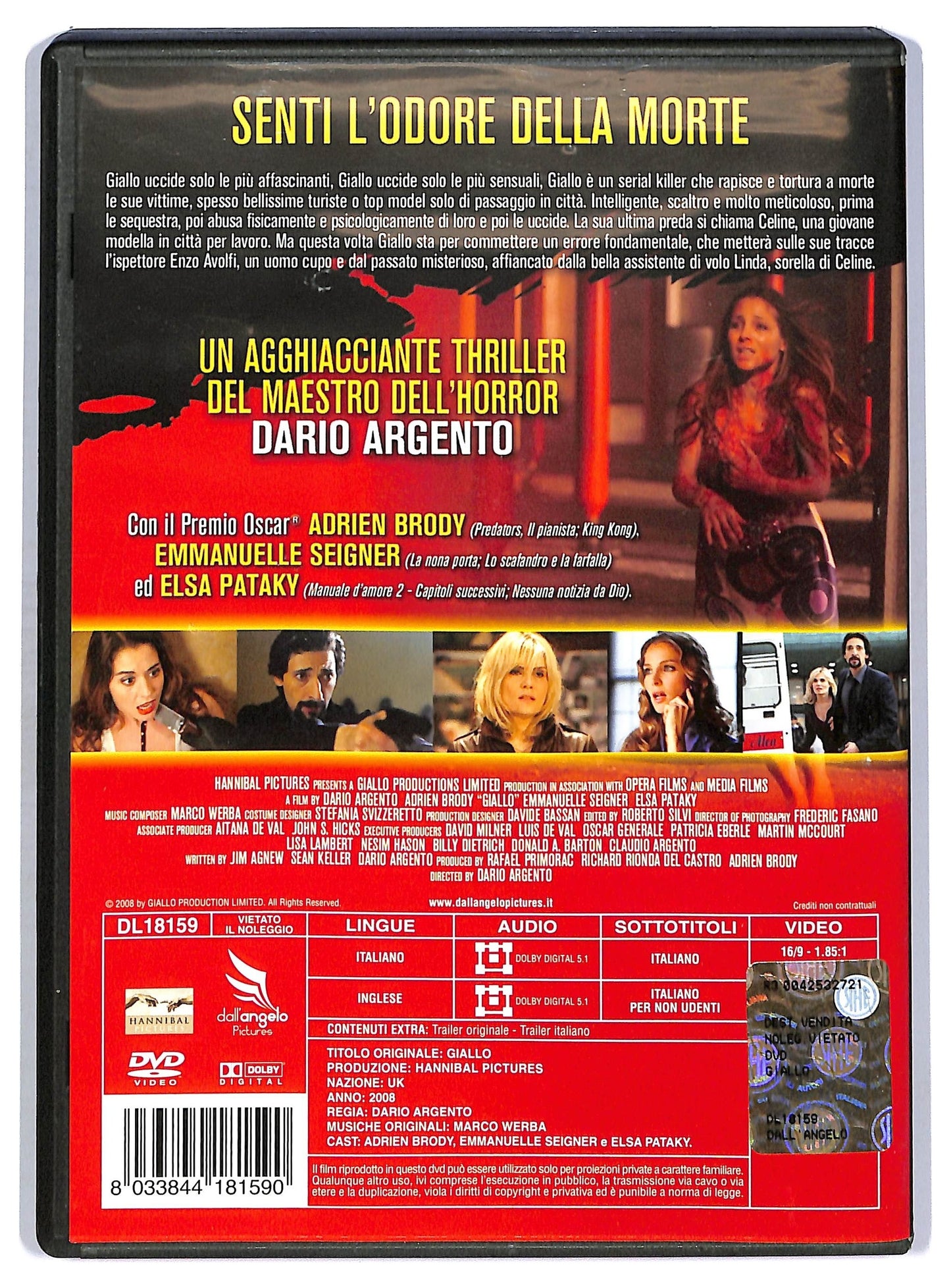 EBOND Giallo DVD D756242