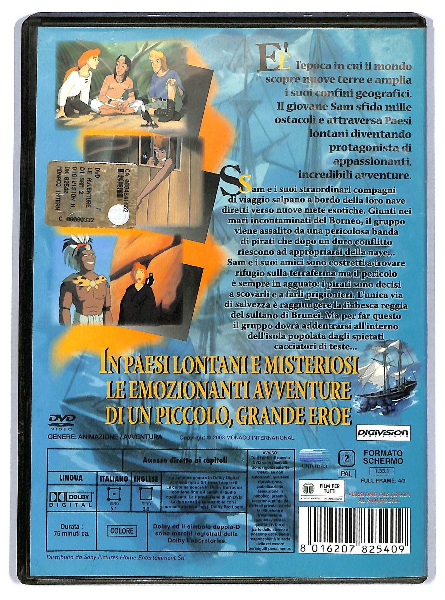 EBOND Le avventure di Sam, volume 2 NOLEGGIO DVD D756342