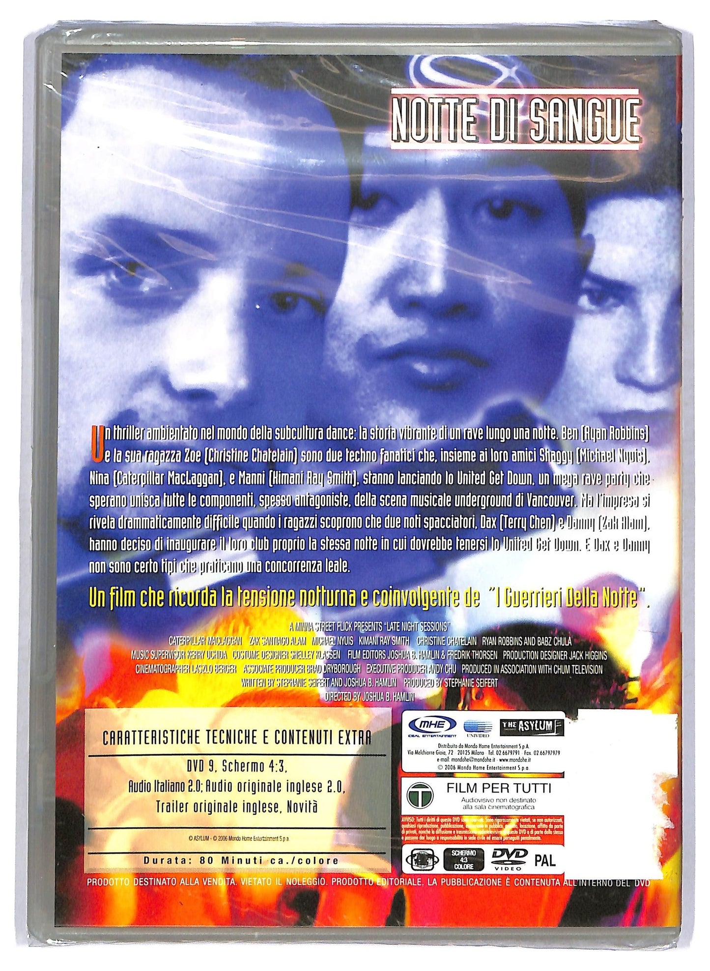 EBOND notte di sangue DVD EDITORIALE D756413