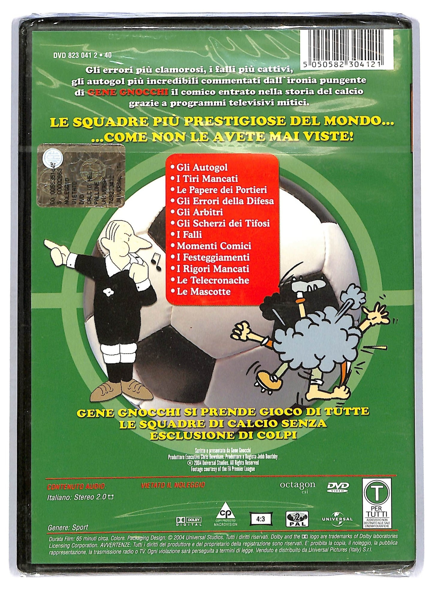 EBOND il calcio nel pallone DVD D756504