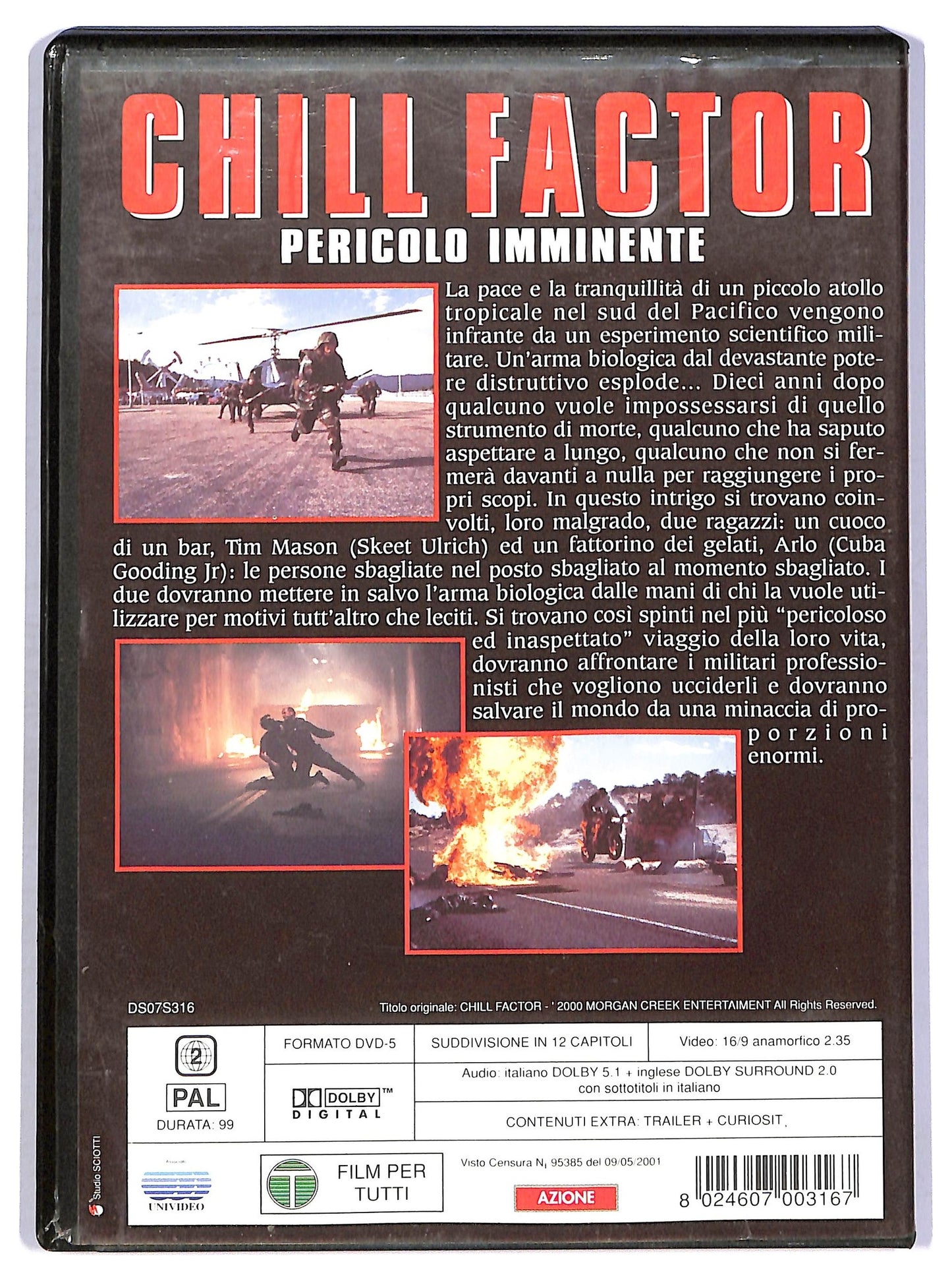 EBOND Chill Factor - Pericolo Imminente DVD D756651