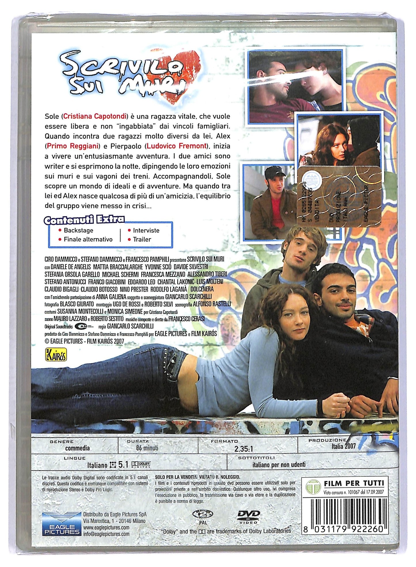 EBOND Scrivilo sui Muri DVD D756739