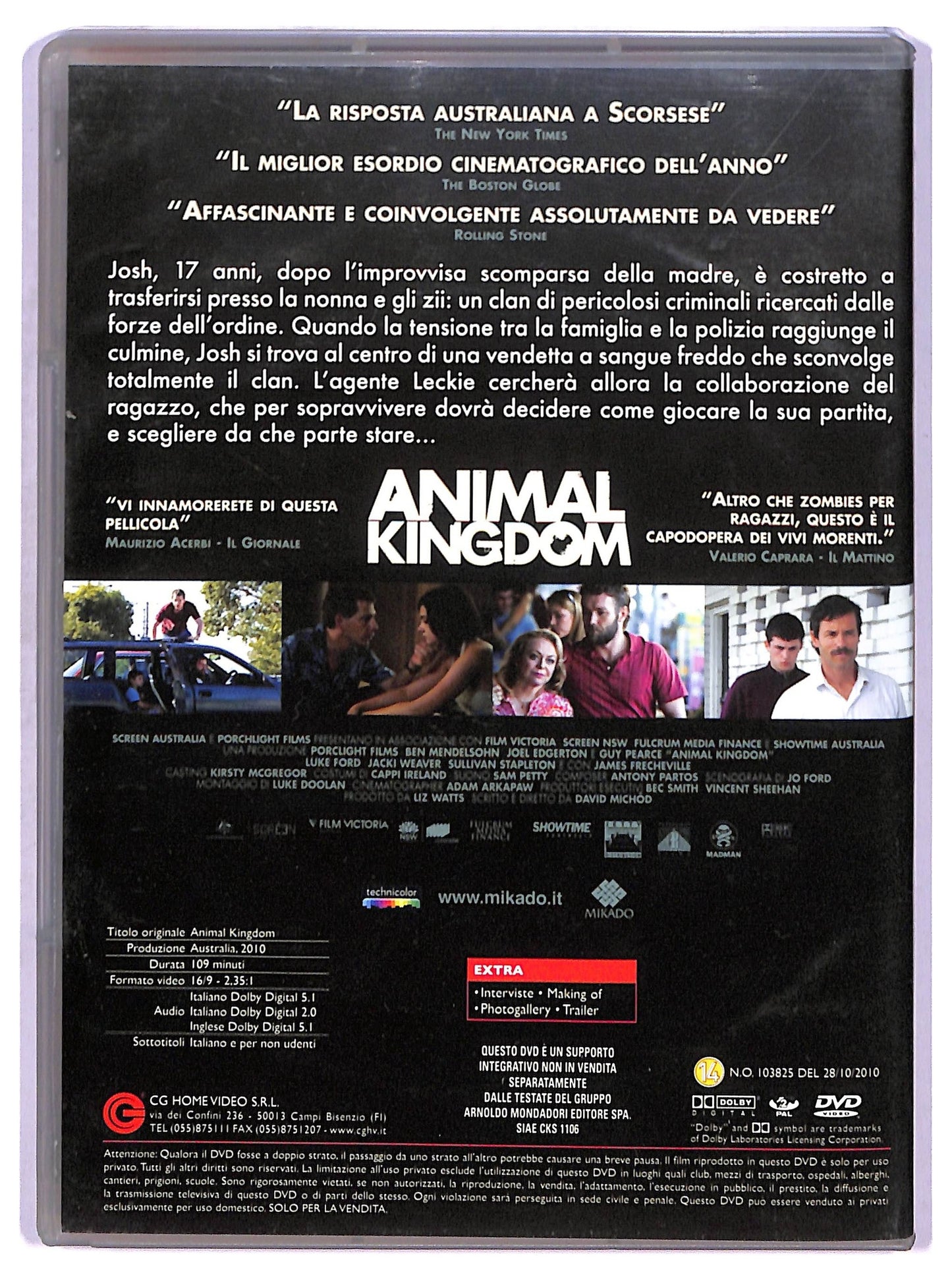 EBOND Animal Kingdom (film) EDITORIALE DVD D756821